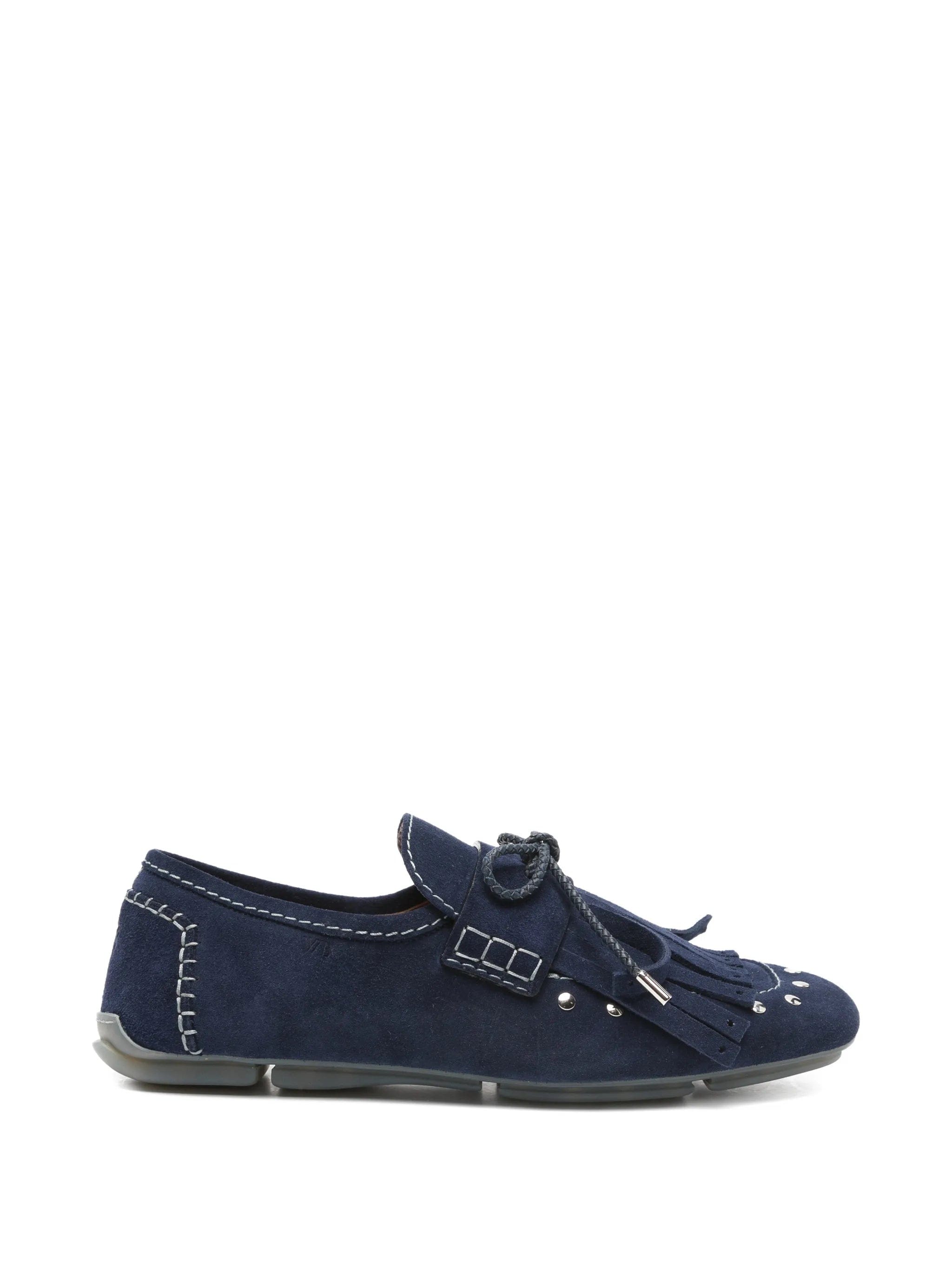Wales Bonner Montego tassel suede loafers