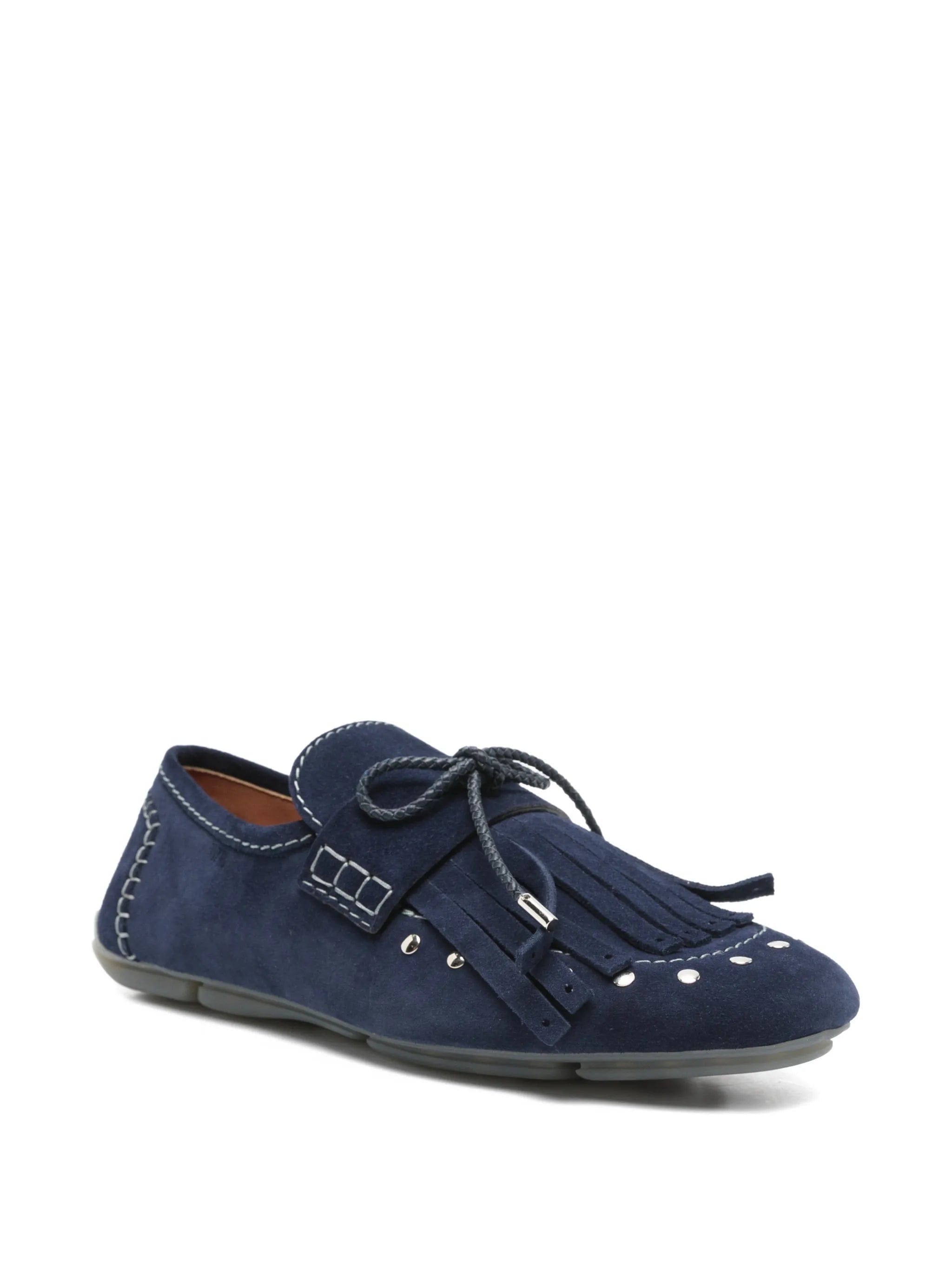 Wales Bonner Montego tassel suede loafers
