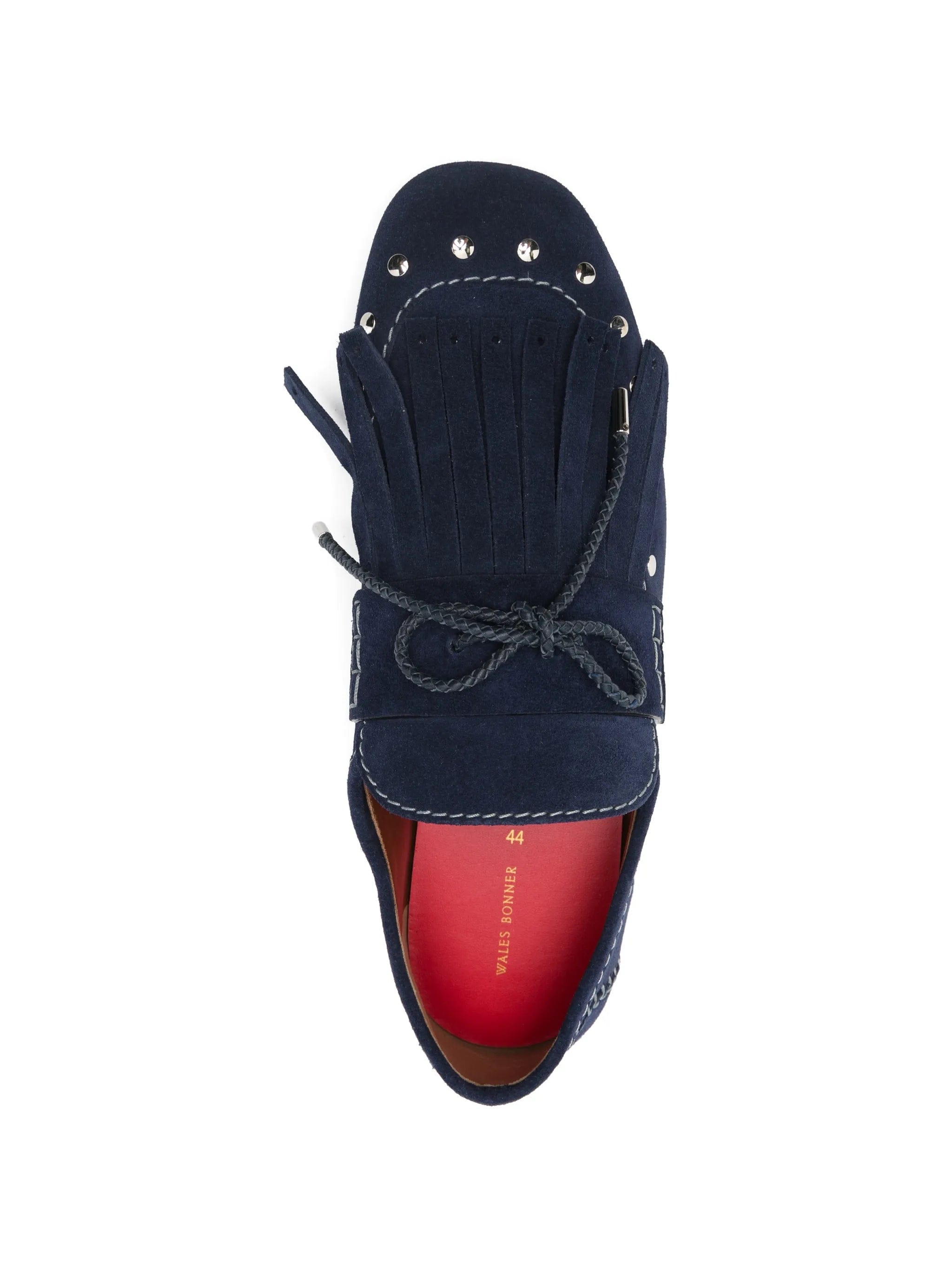 Wales Bonner Montego tassel suede loafers
