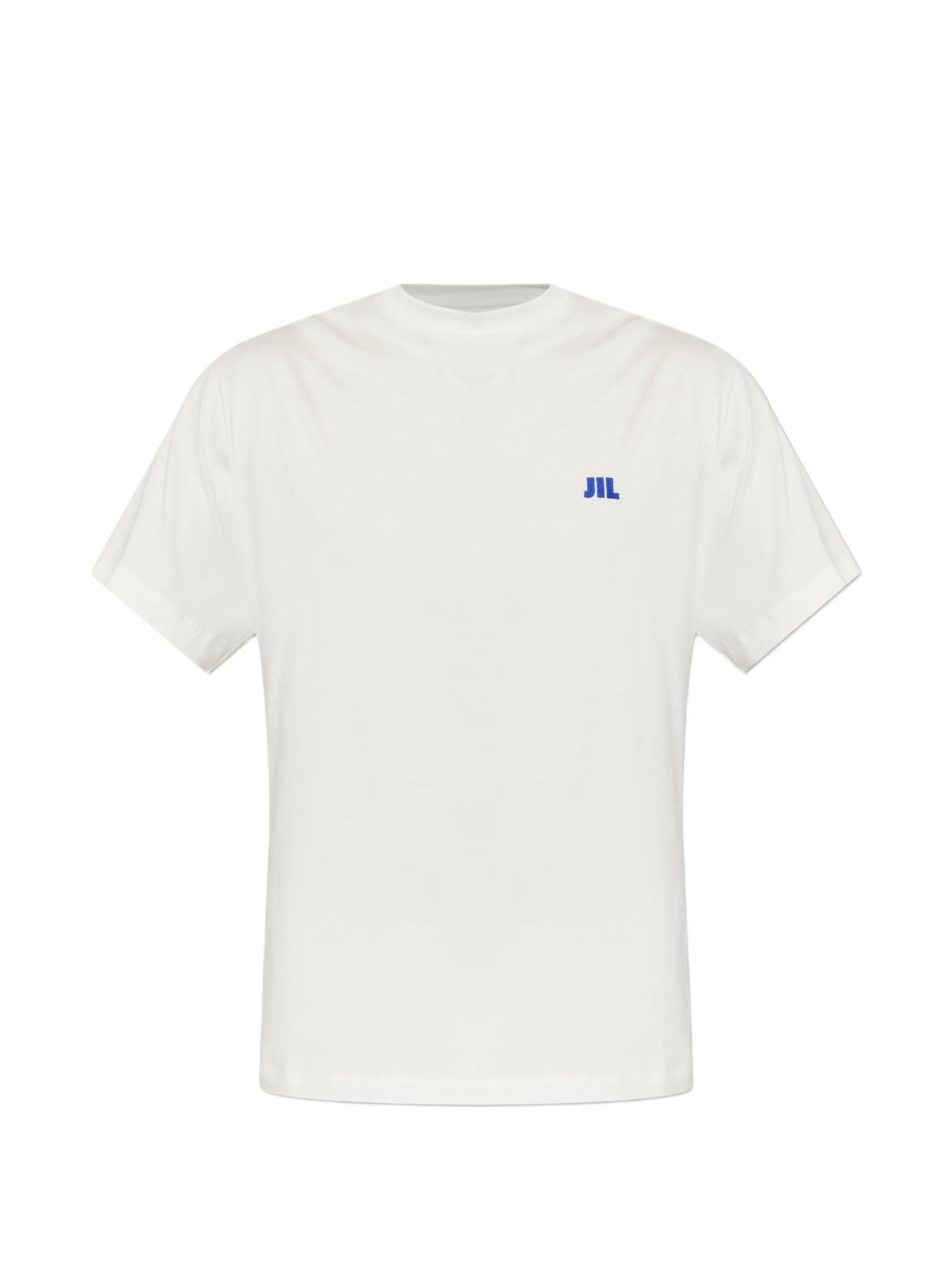 Jil Sander logo - print cotton T - shirt