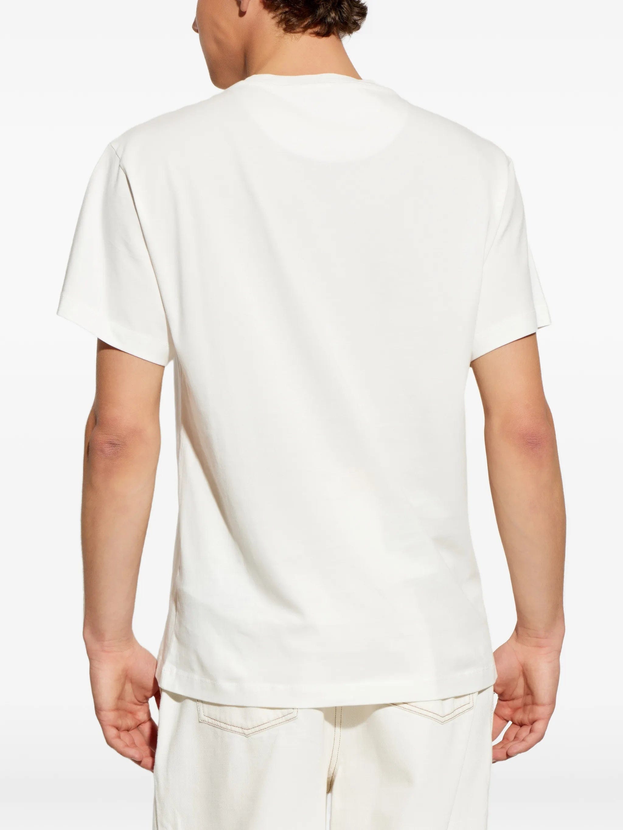 Jil Sander logo - print cotton T - shirt