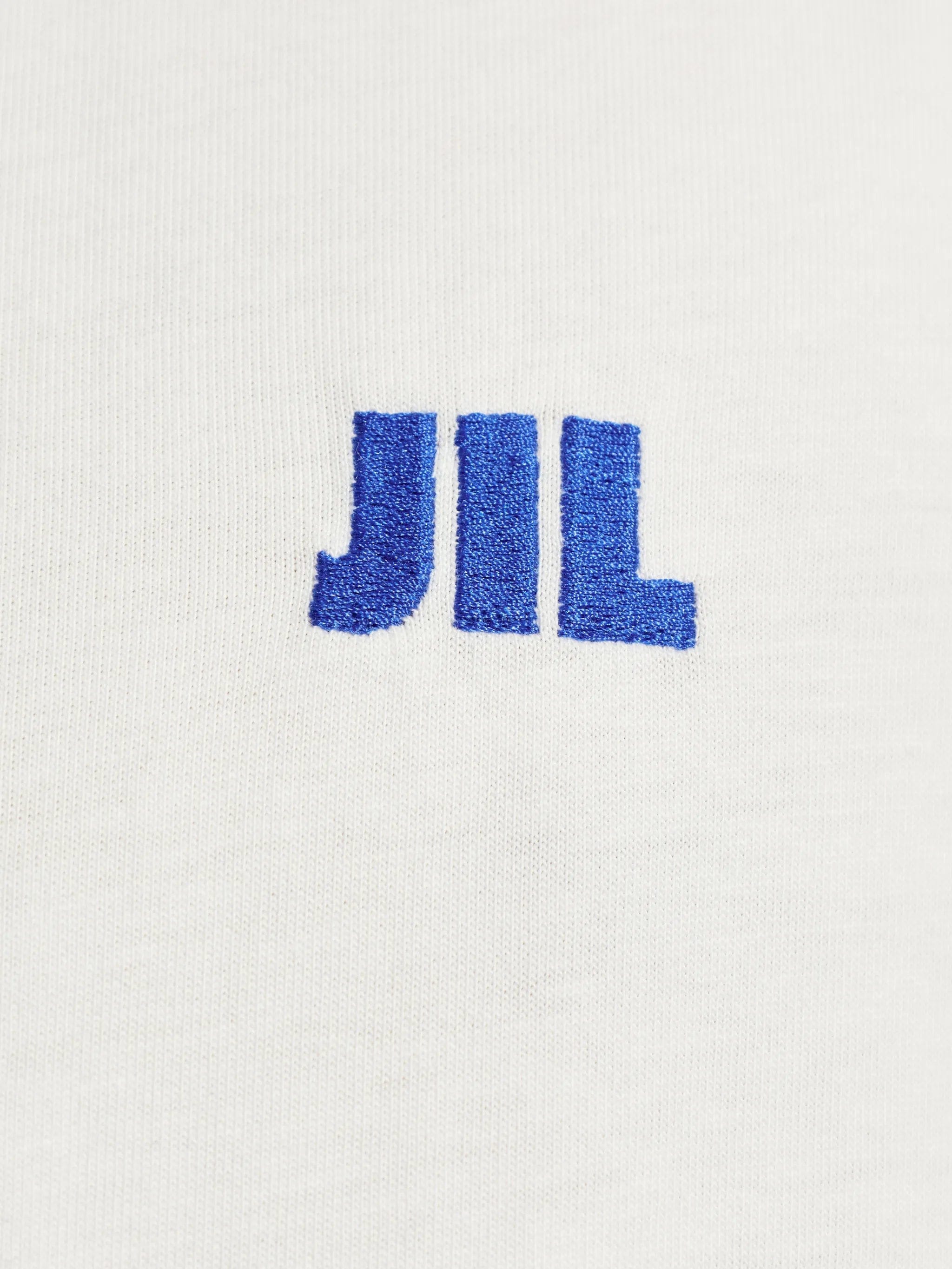 Jil Sander logo - print cotton T - shirt