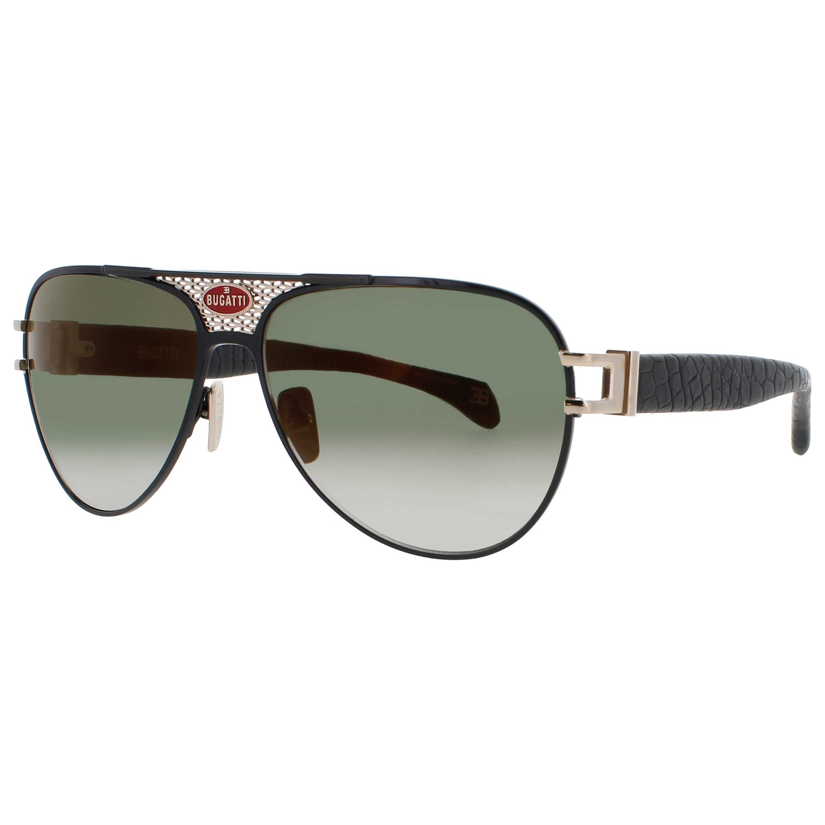 Bugatti Men's Sunglasses BUGATTI - 11 - BK - WG