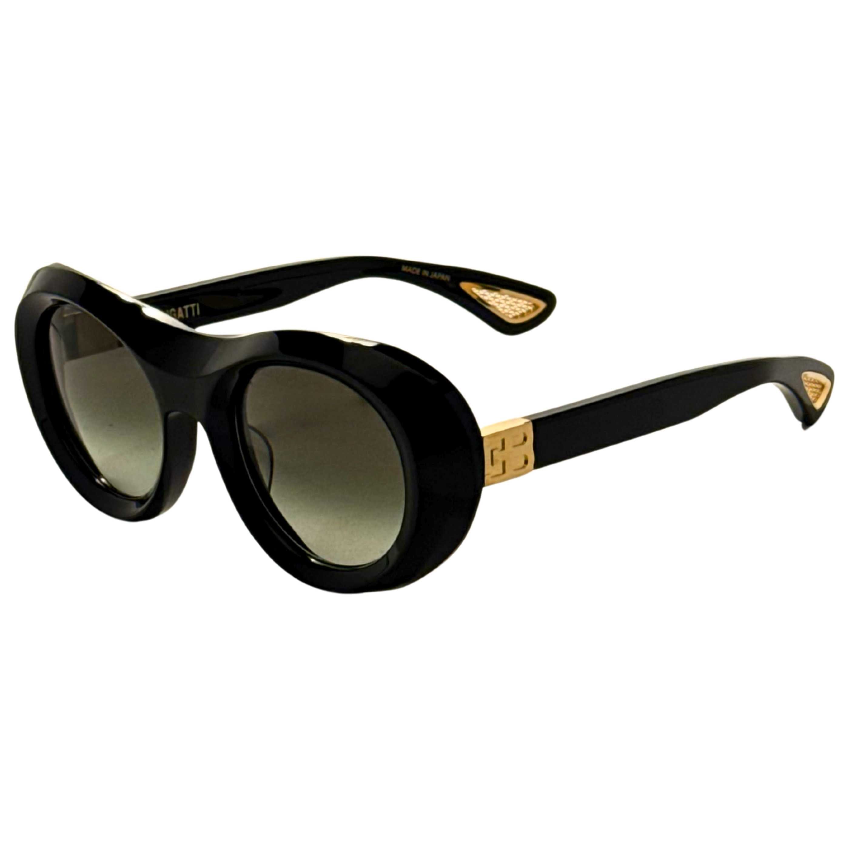 Bugatti Men's 49 mm Sunglasses 03 - BK - WG