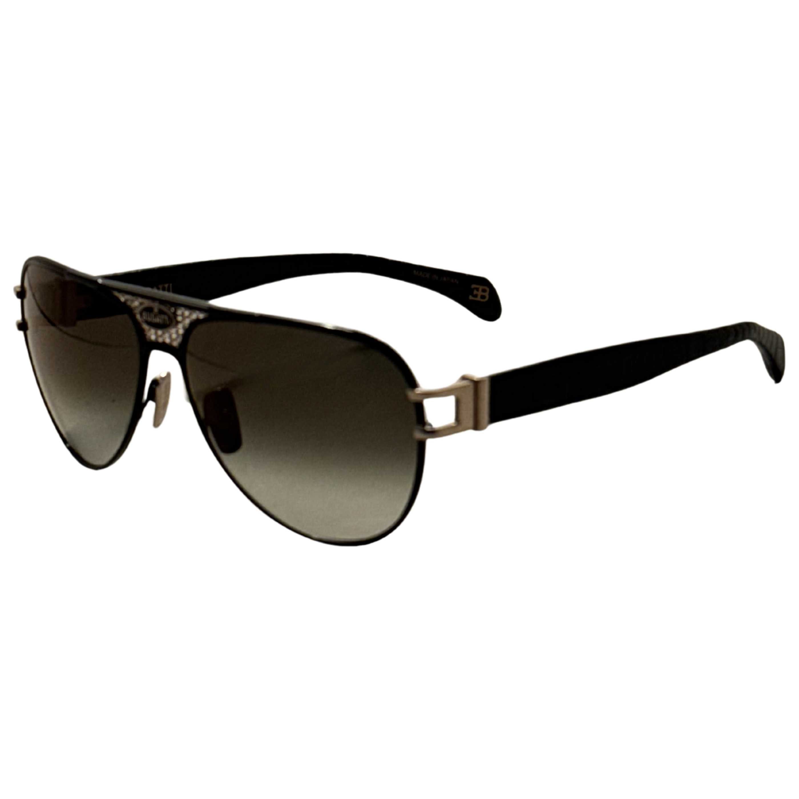Bugatti Men's 63 mm Sunglasses 11 - BK - WG
