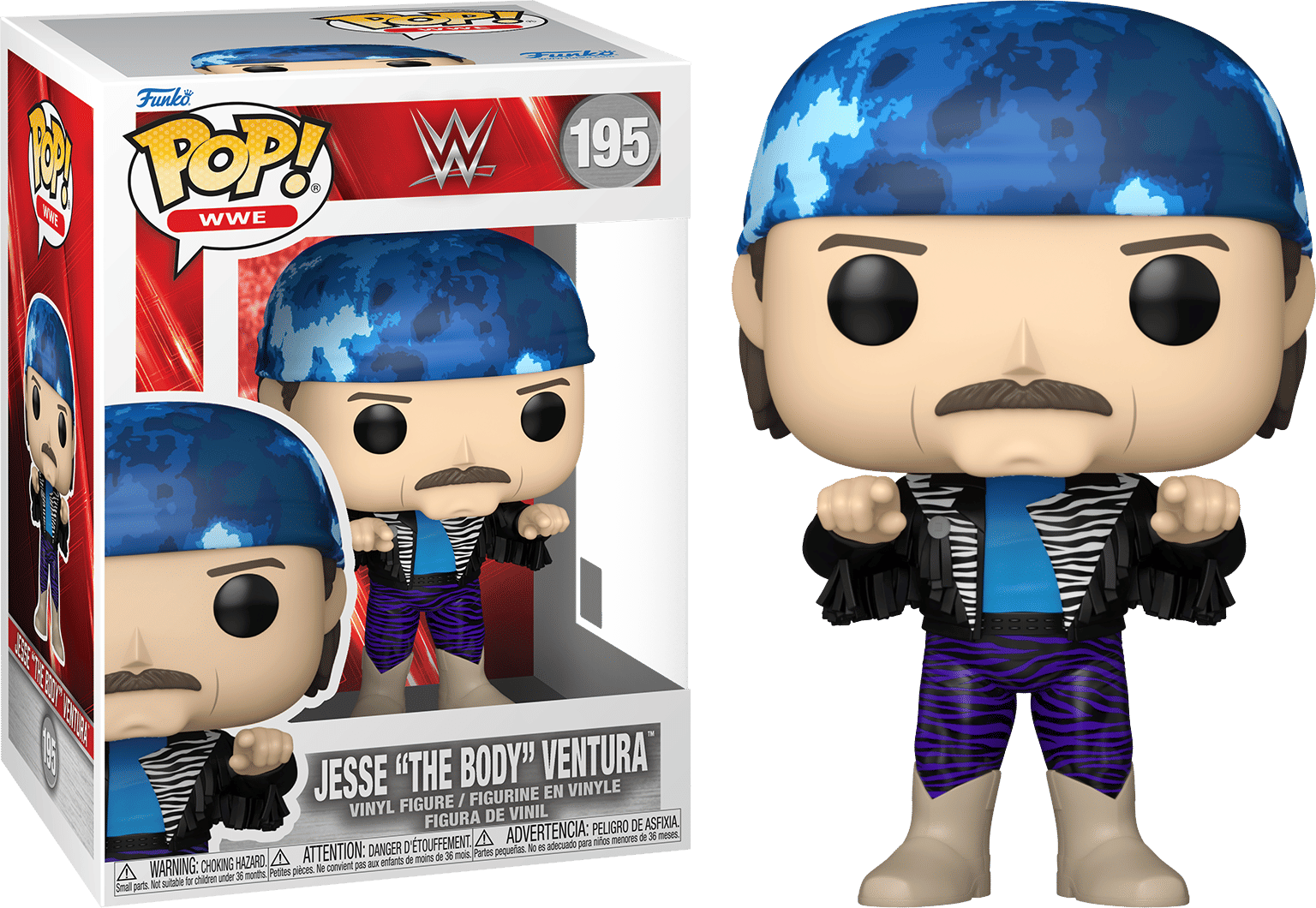 Funko WWE - Jesse The Body Ventura Pop! Vinyl