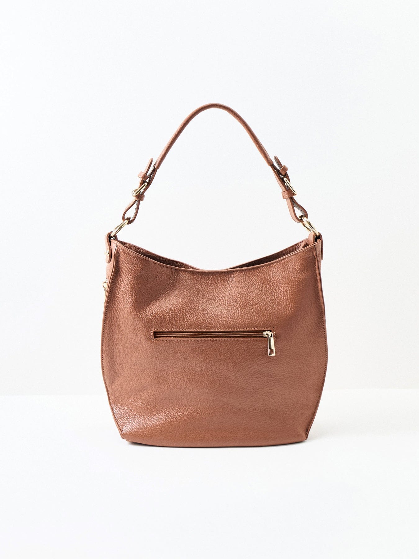Apatchy London Harriet Leather Shoulder Bag Tan