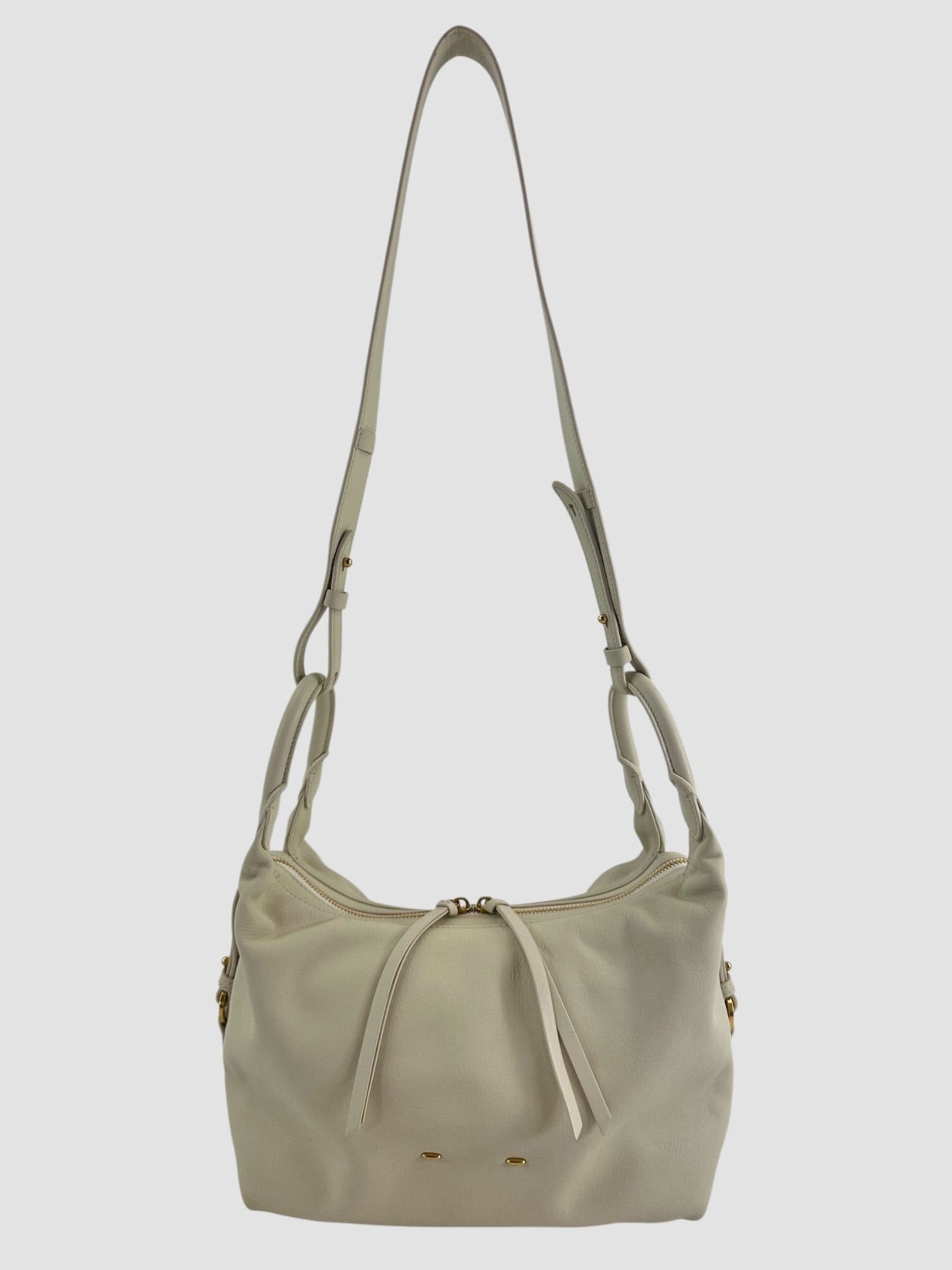 Fabrique Off White Clio Slouchy Leather Shoulder Bag