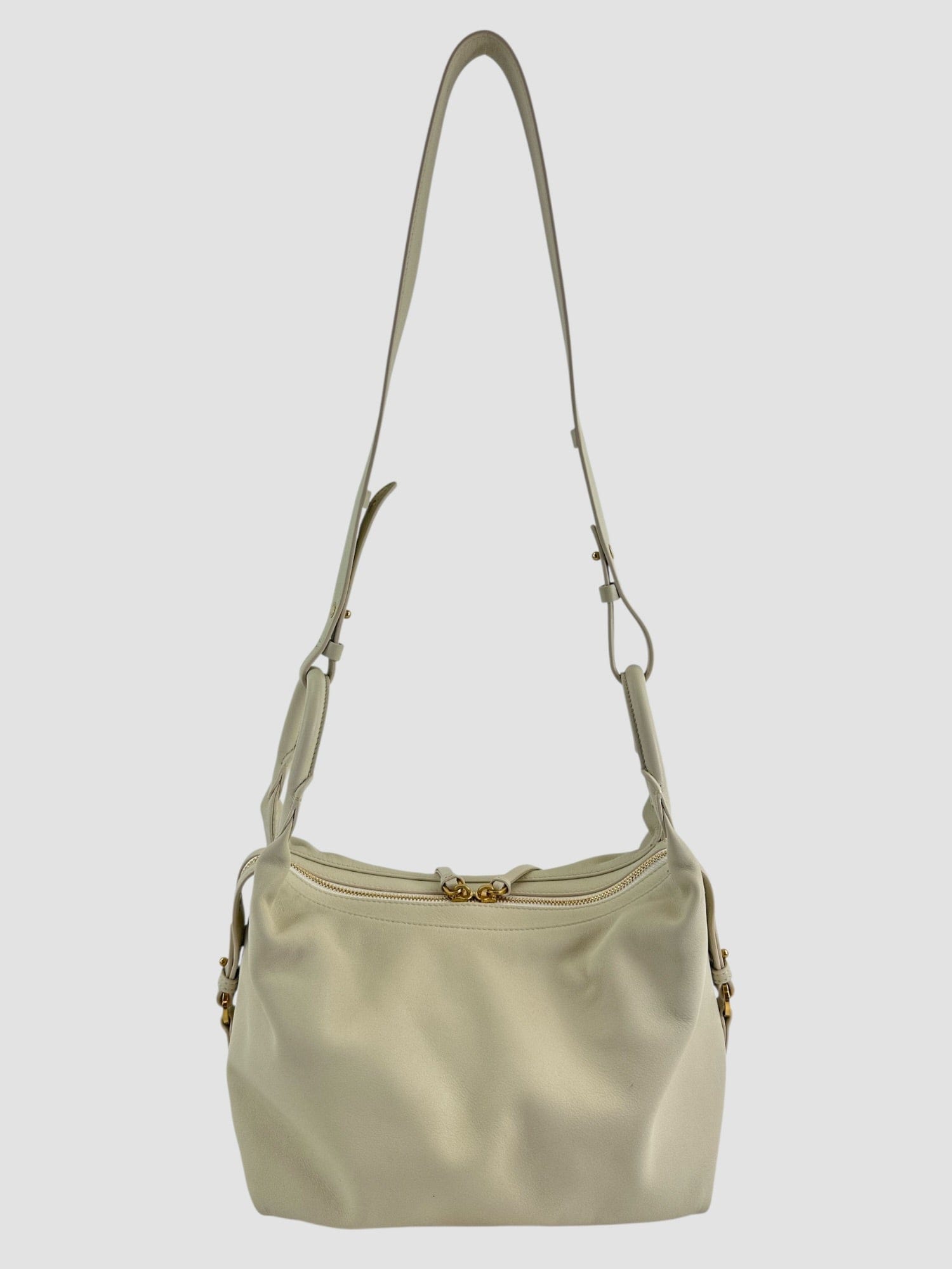 Fabrique Off White Clio Slouchy Leather Shoulder Bag
