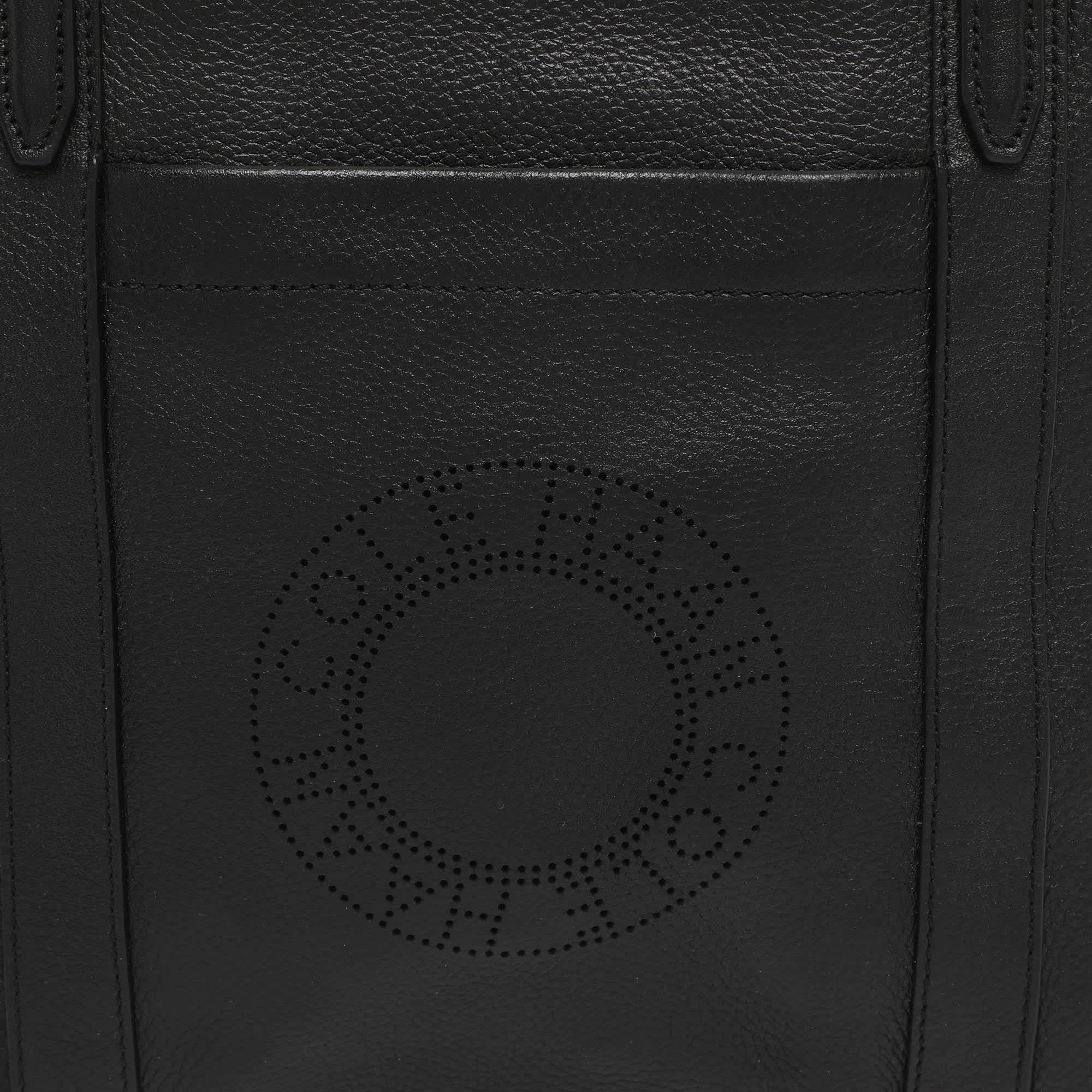 Cole Haan Black Leather Totes Bag