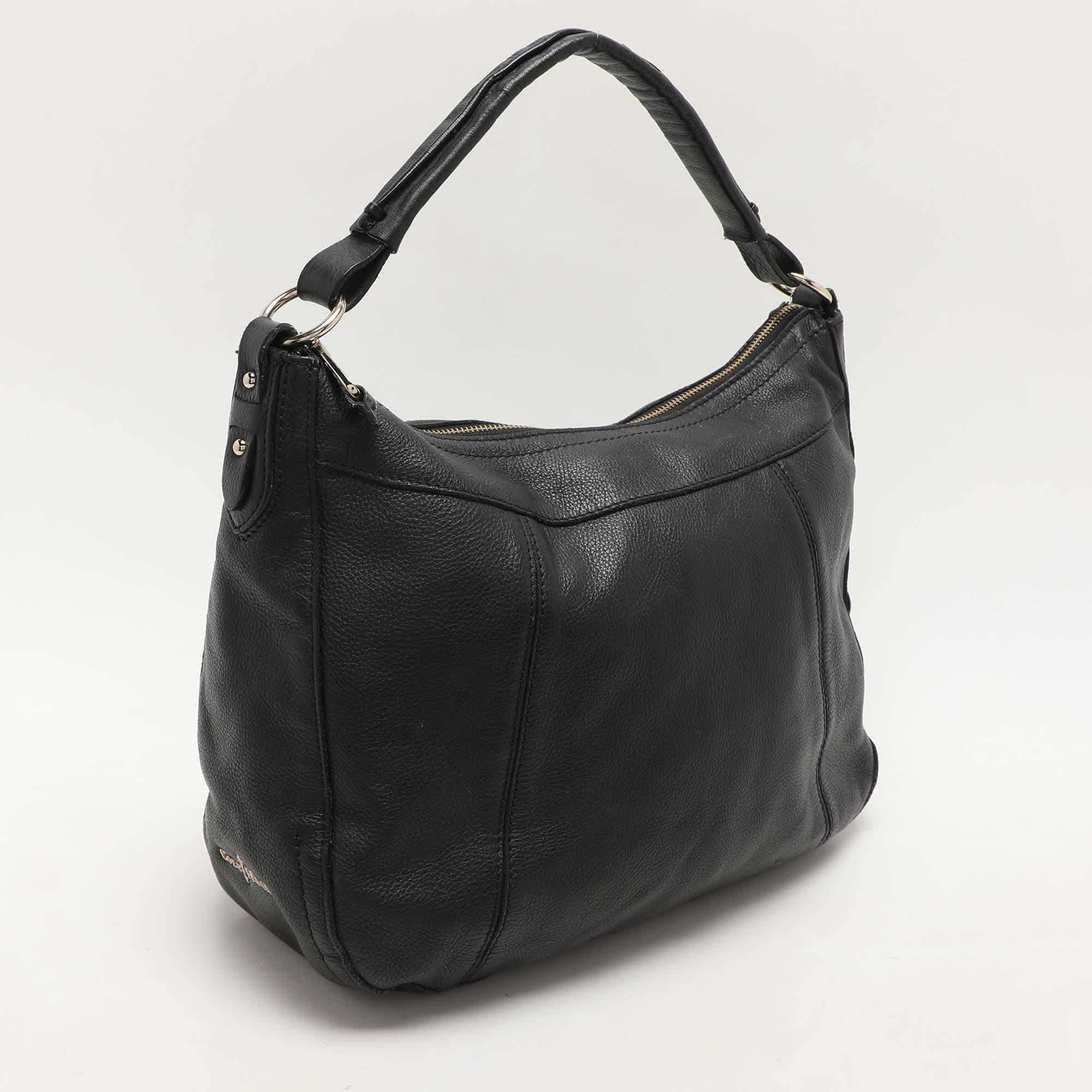 Cole Haan Black Leather Hobos