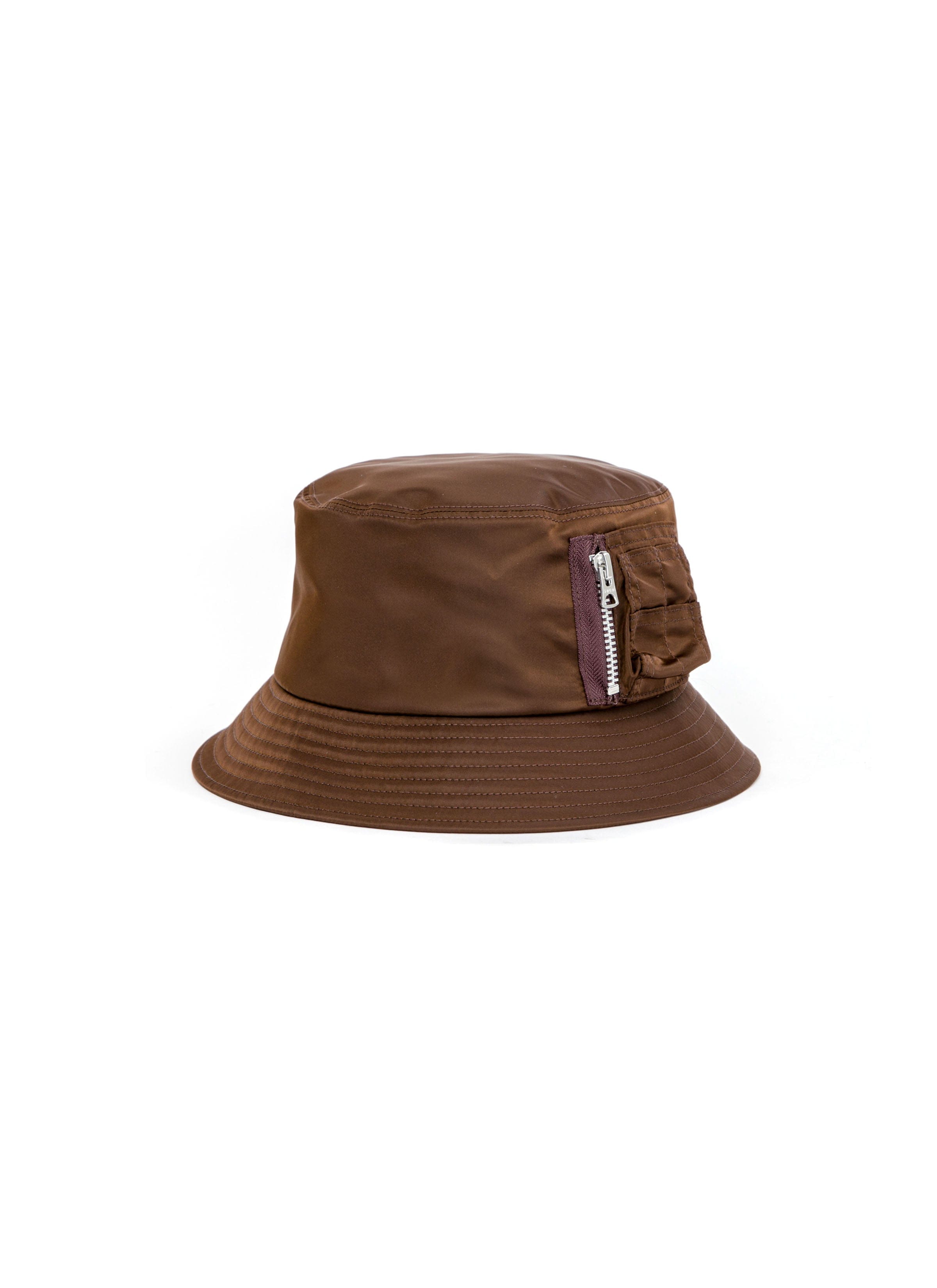 Sacai Single Brim Pocket Hat / Nylon Twill