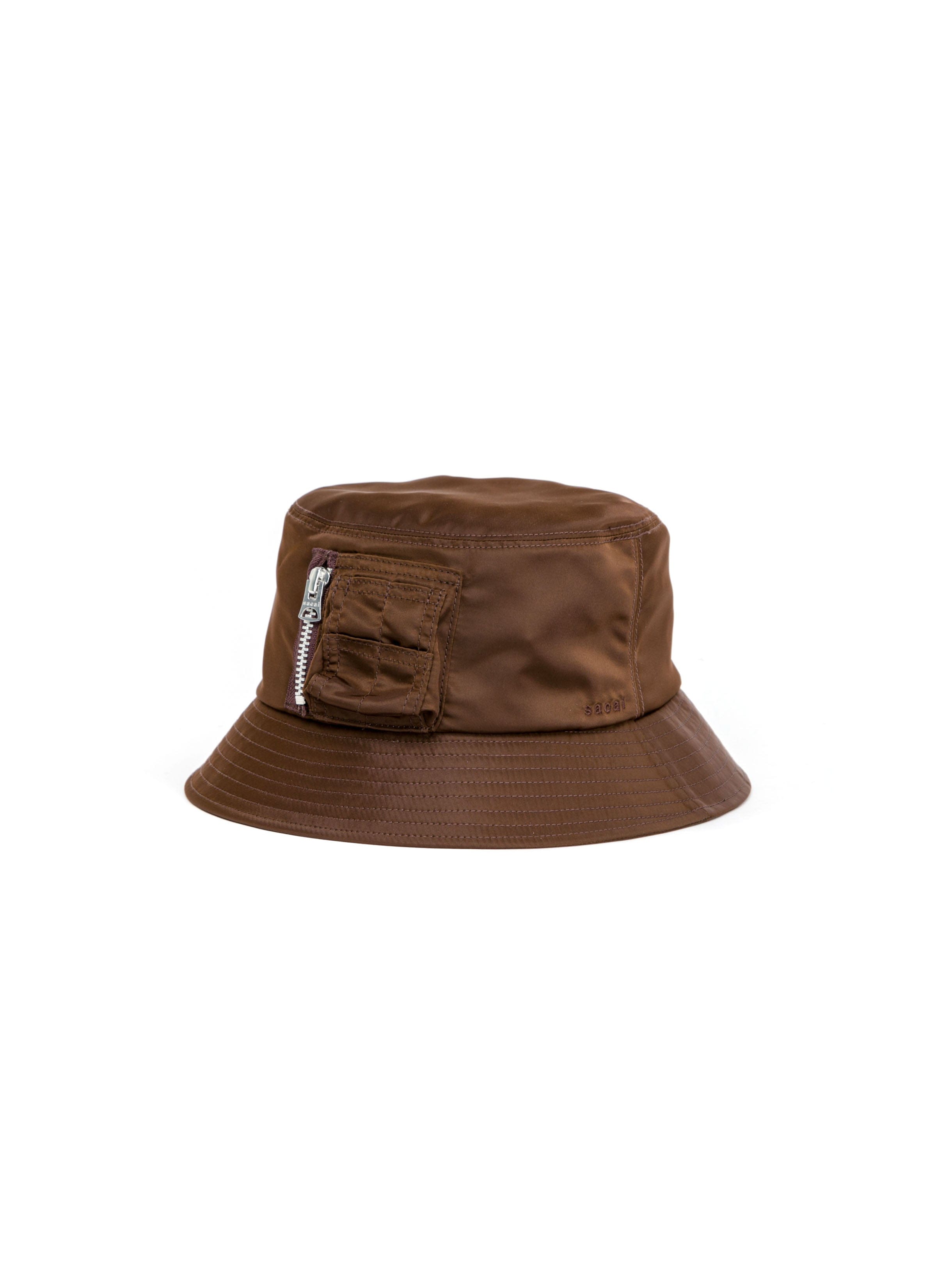 Sacai Single Brim Pocket Hat / Nylon Twill