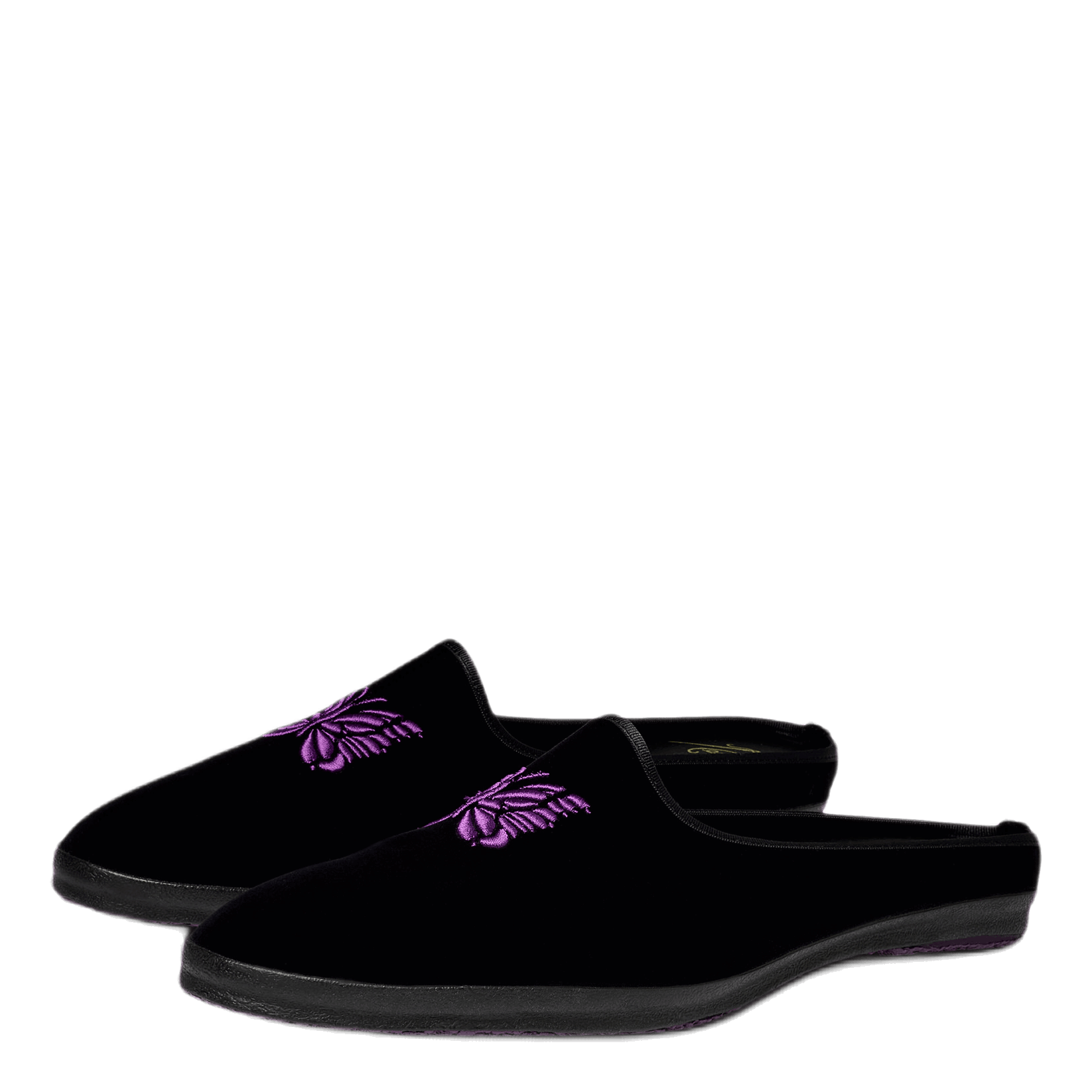 Needles Papillon Emb. Mule Black