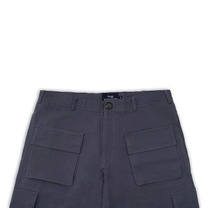 The Khwaab Ebony Grey Utility Pants