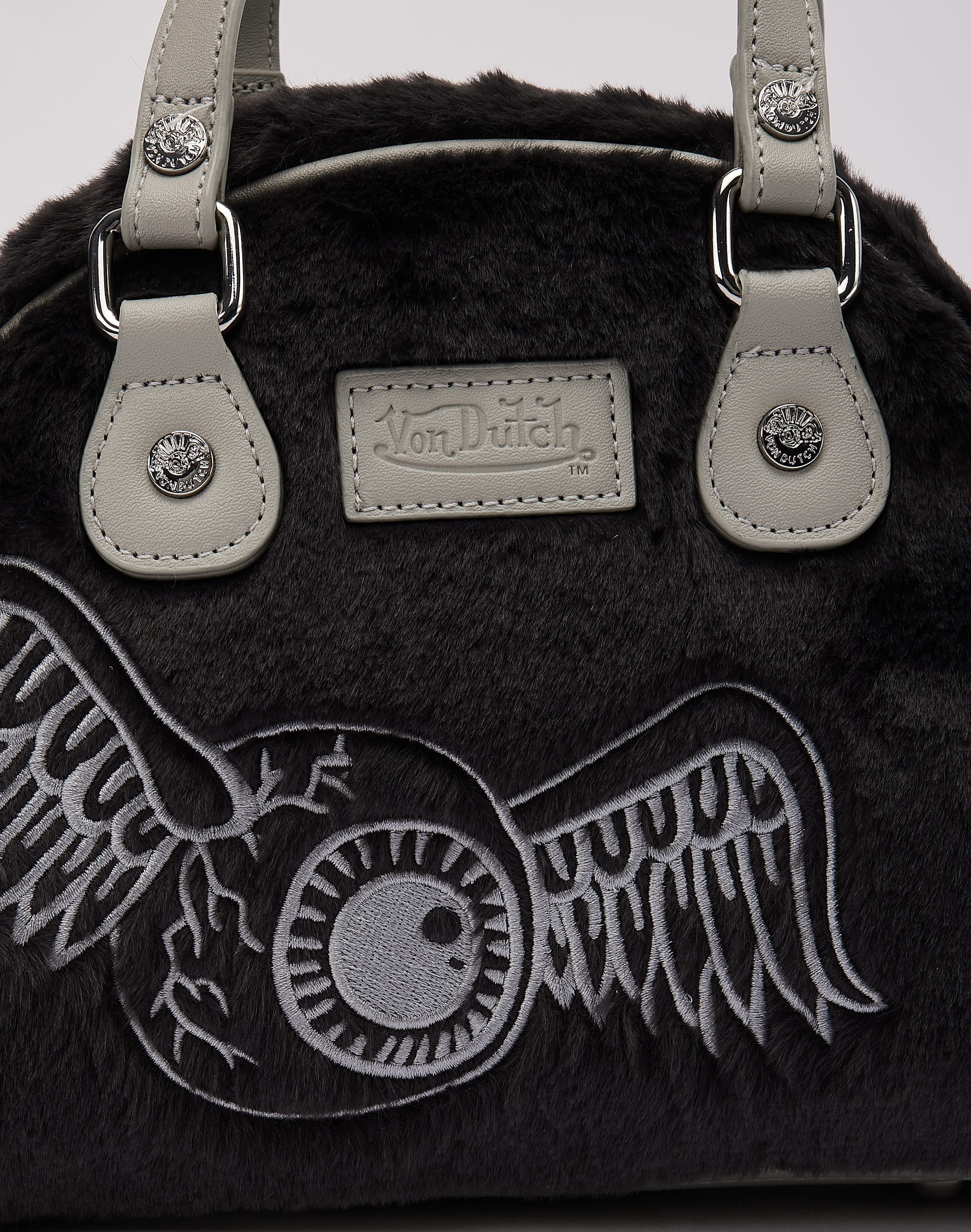 Von Dutch Furry Bowling Bag