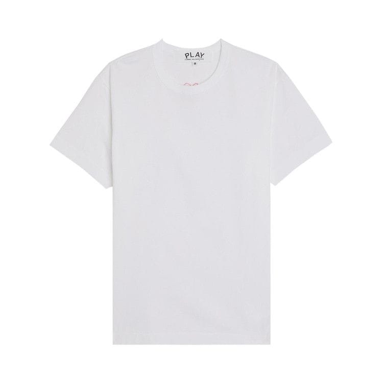 Comme des Garçons PLAY Heart Back Emblem T-Shirt White