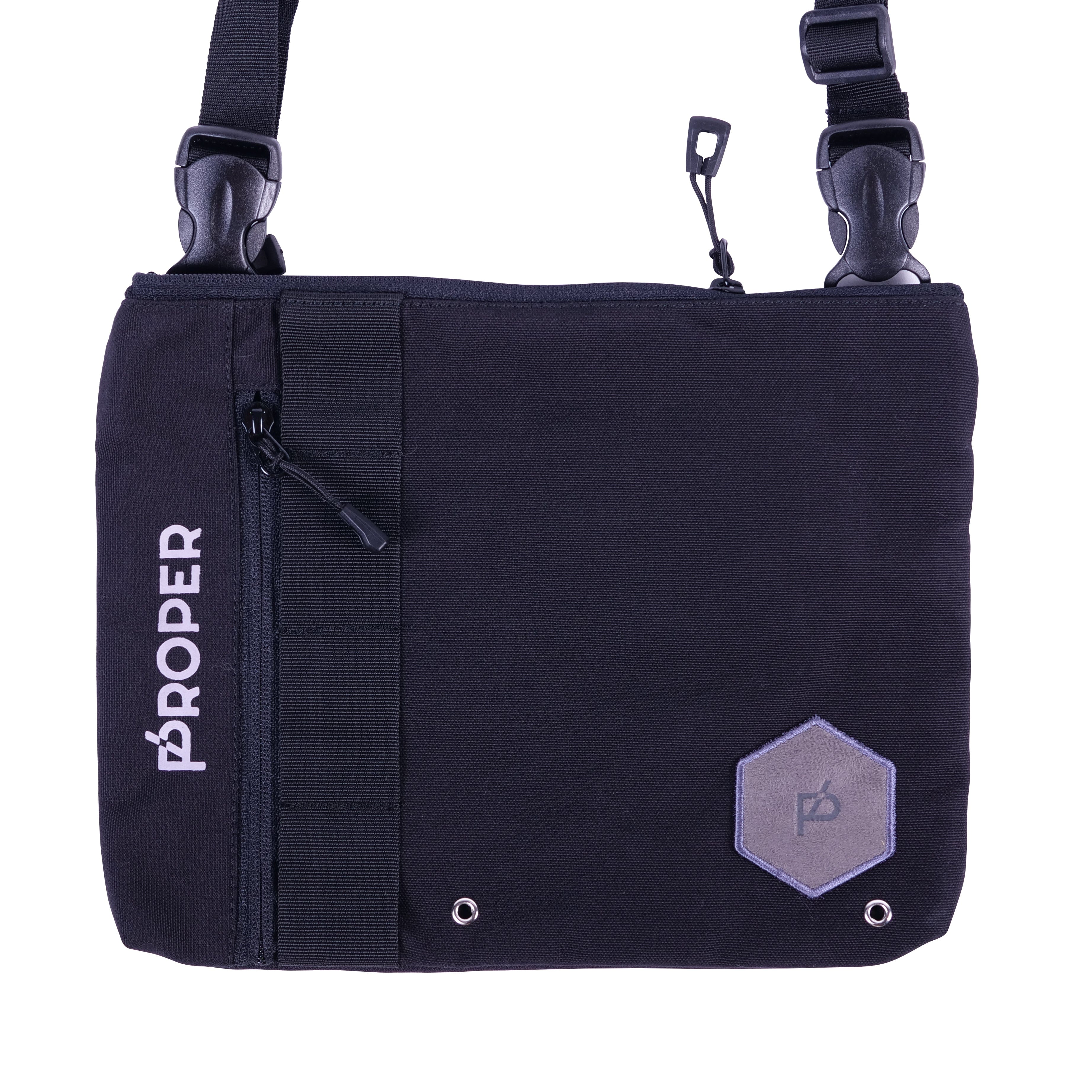 Proper Compact Sling Bag Black