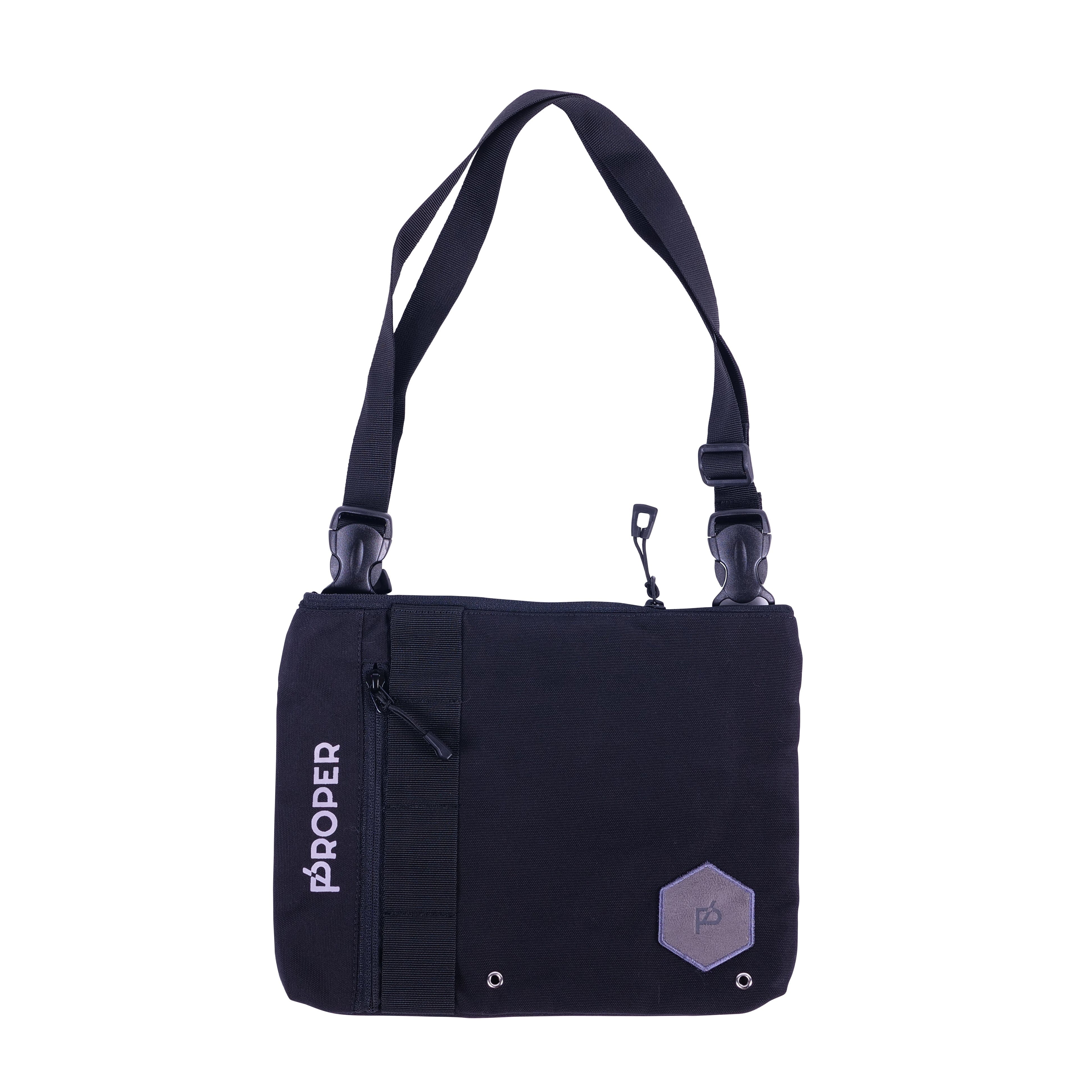 Proper Compact Sling Bag Black