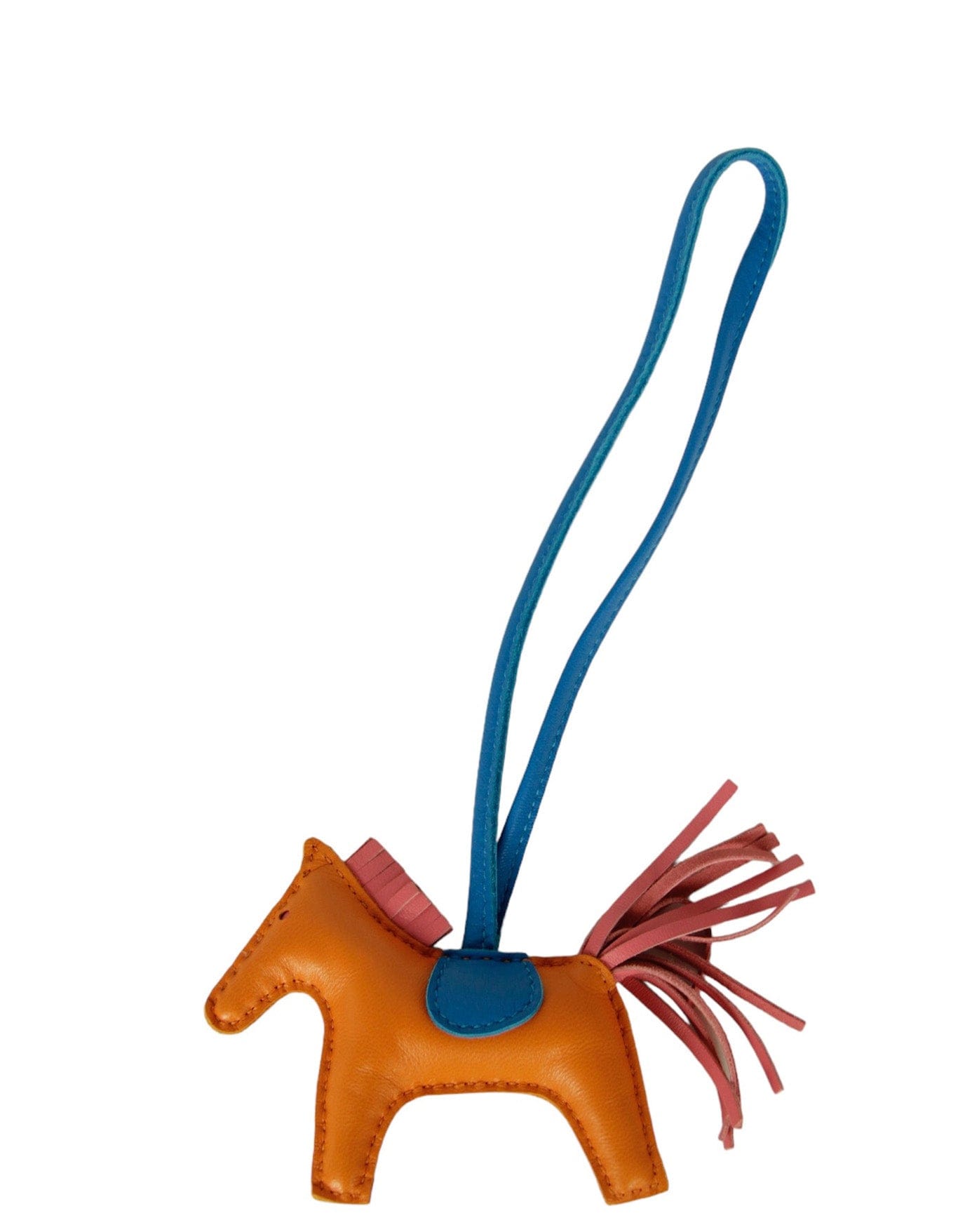 ASC Resale Hermes Orange PM Horse Bag Charm
