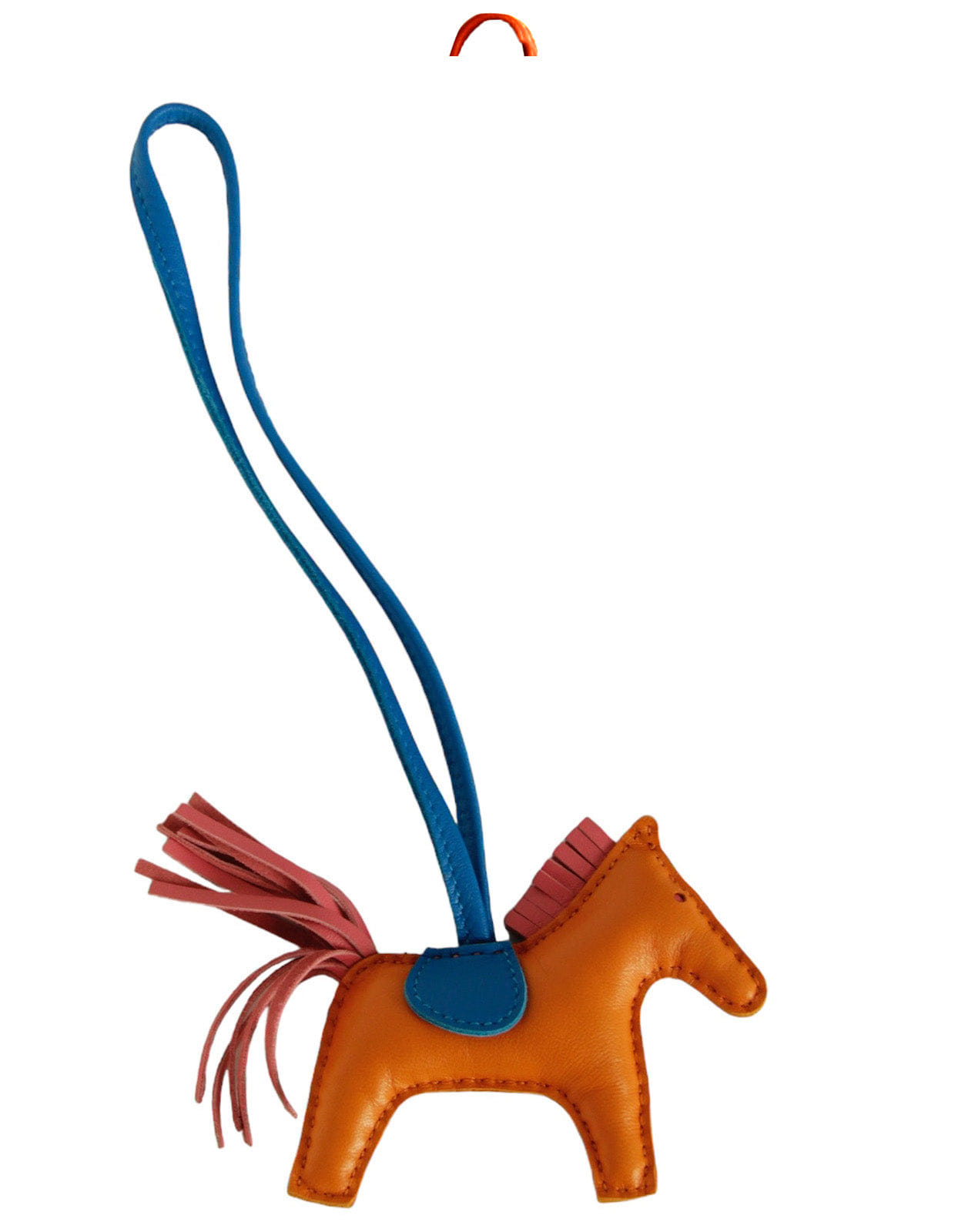ASC Resale Hermes Orange PM Horse Bag Charm