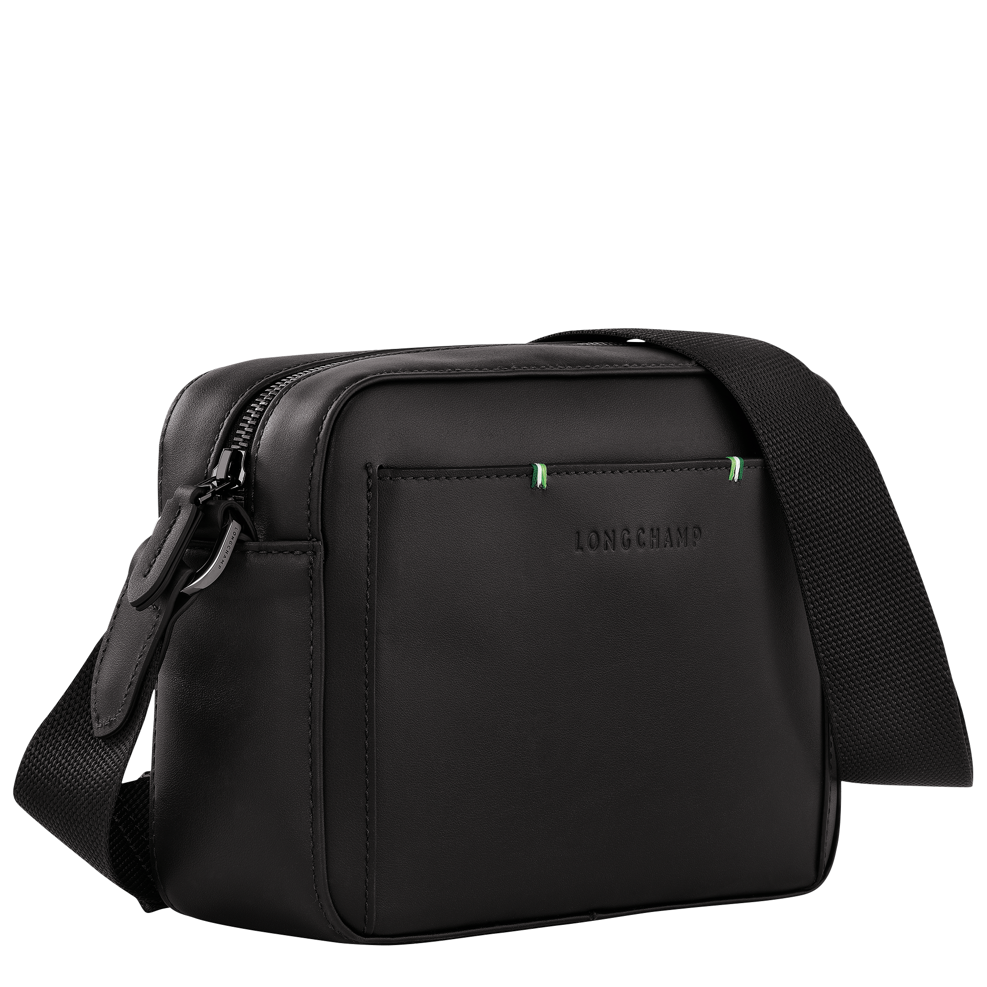 Long Champ Longchamp Longchamp sur Seine Camera bag Black