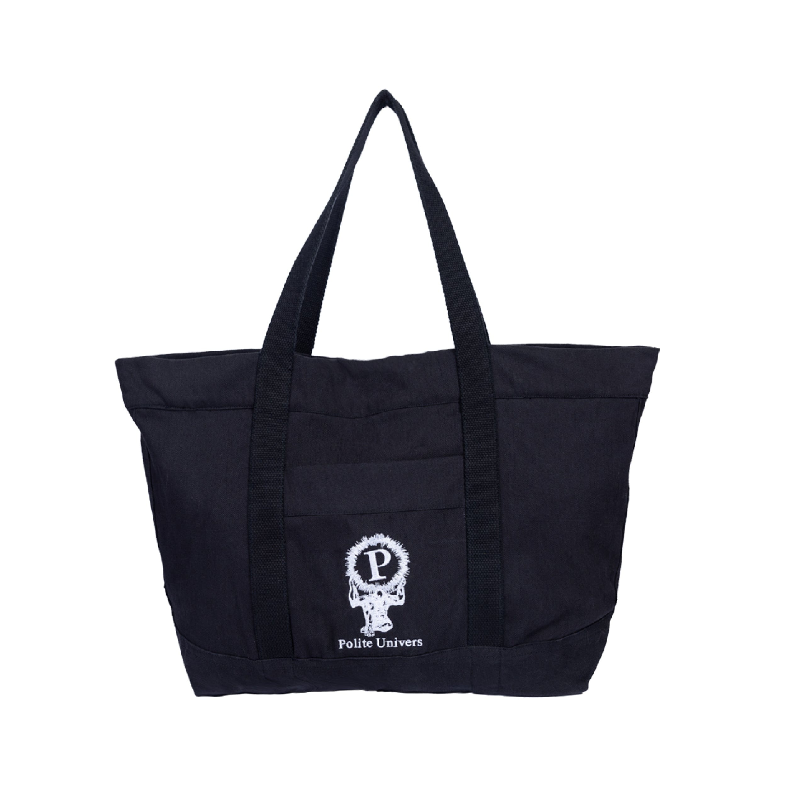 Politeunivers Berat Bebanku Lightweight Totebag - Black/White/Off