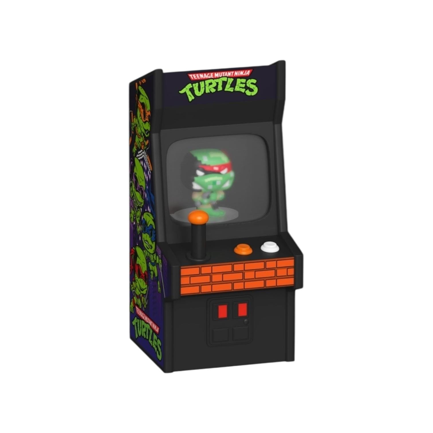 Teenage Mutant Ninja Turtles Michelangelo 8 - bit Bitty Arcade Cabinet Funko Pop - Teenage Mutant Ninja Turtles