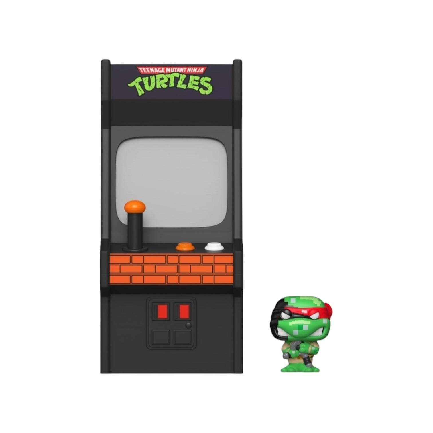 Teenage Mutant Ninja Turtles Michelangelo 8 - bit Bitty Arcade Cabinet Funko Pop - Teenage Mutant Ninja Turtles
