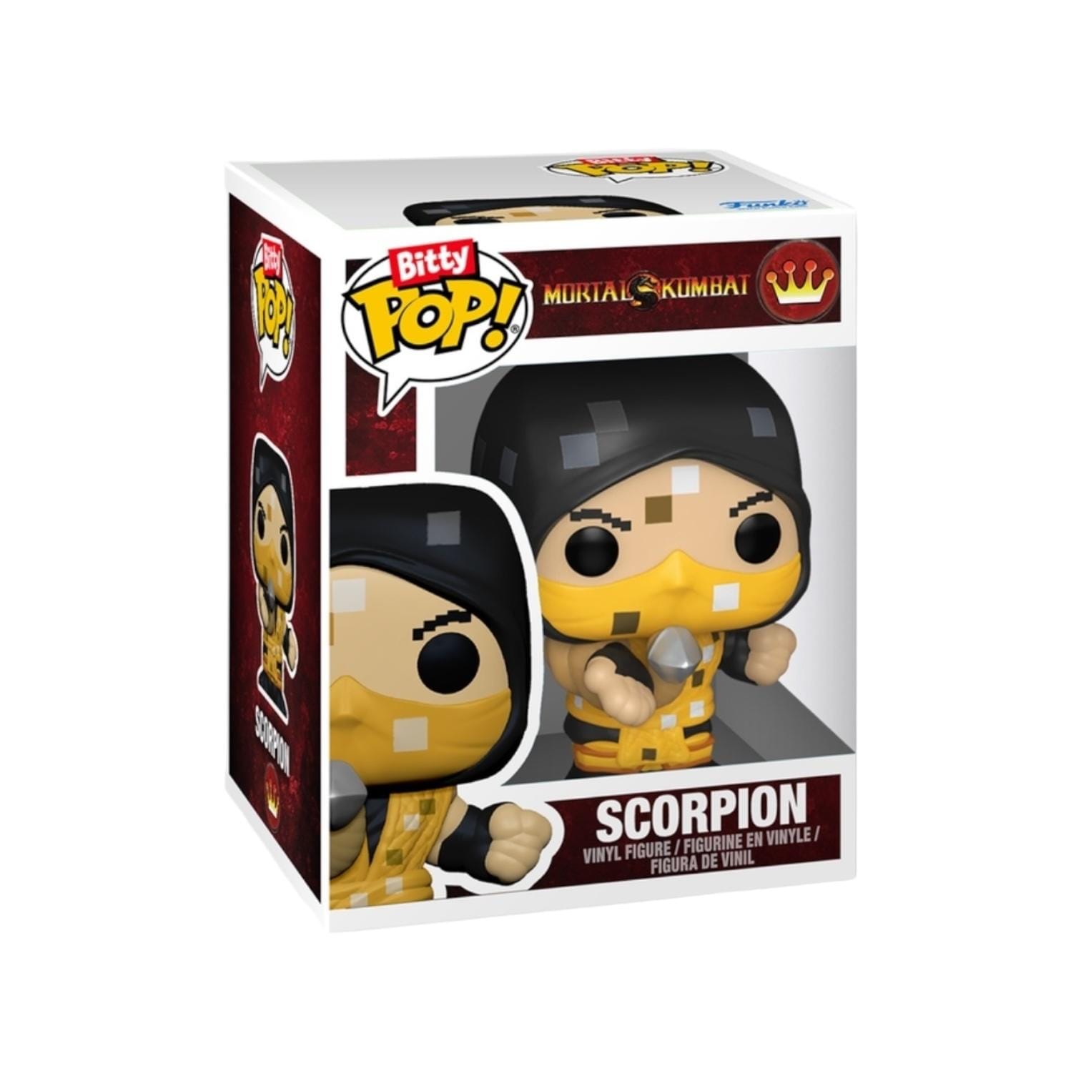 Funko Pop! Scorpion 8 - bit Bitty Arcade Cabinet Funko Pop - Mortal Kombat