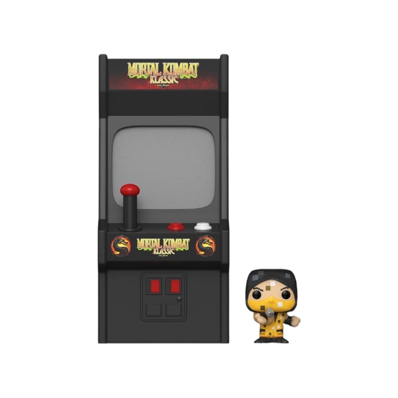 Funko Pop! Scorpion 8 - bit Bitty Arcade Cabinet Funko Pop - Mortal Kombat