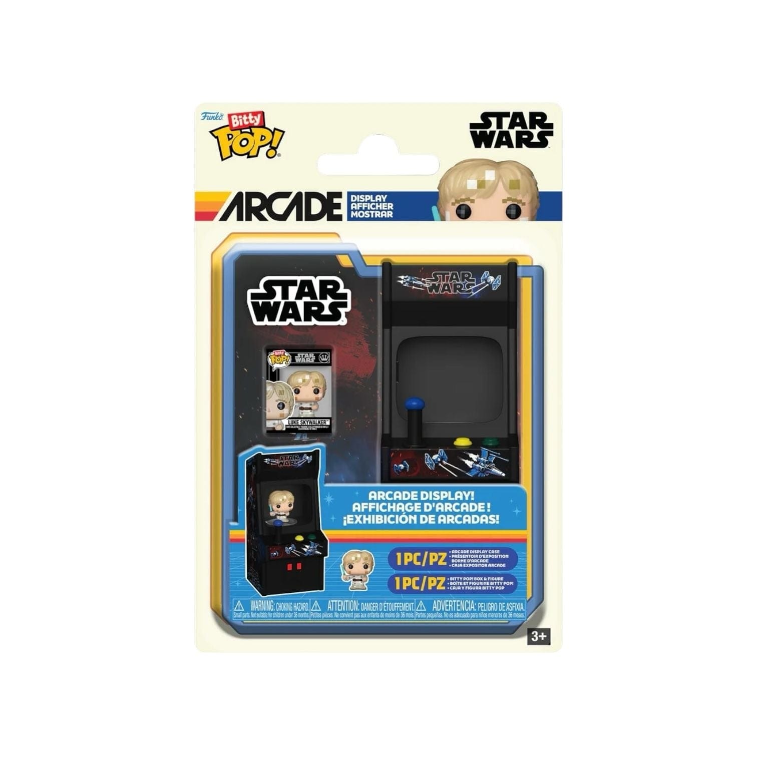Funko Pop! Luke Skywalker 8 - bit Bitty Arcade Cabinet Funko Pop - Star Wars