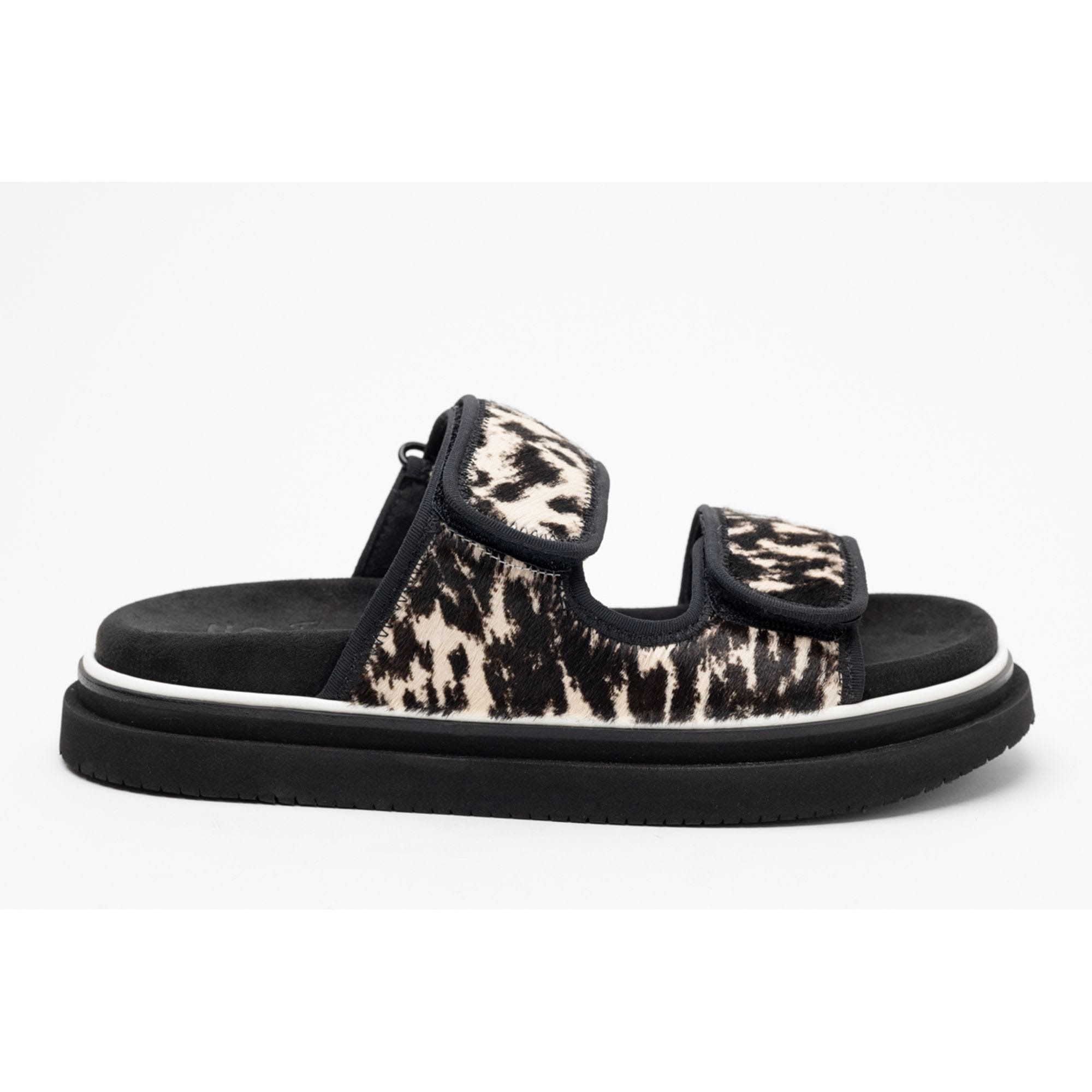 Hogan Double - Strap Flat Sandals