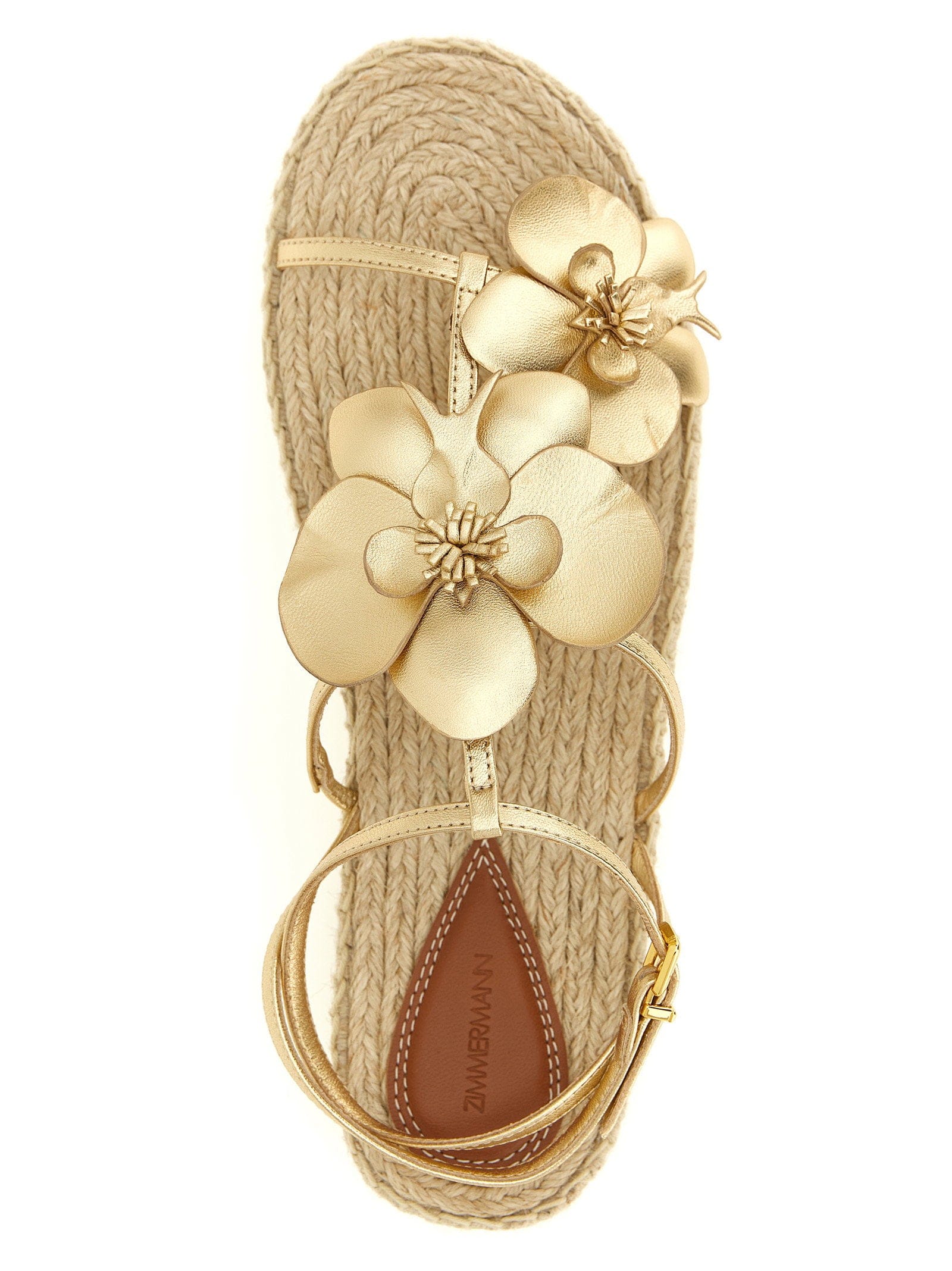 Zimmermann Orchid Sandal — Gold