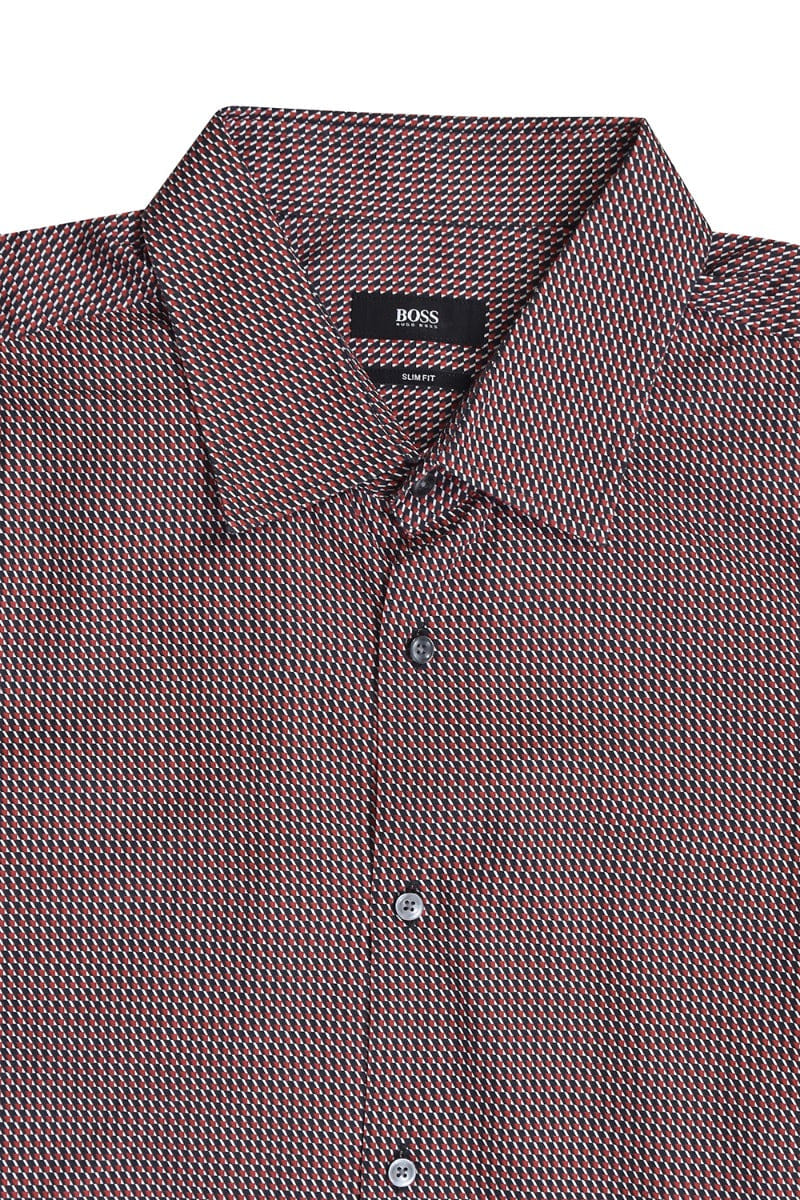Hugo Boss Geometric Print Shirt