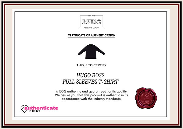 Hugo Boss Full Sleeves T - Shirt Rt103 - 10
