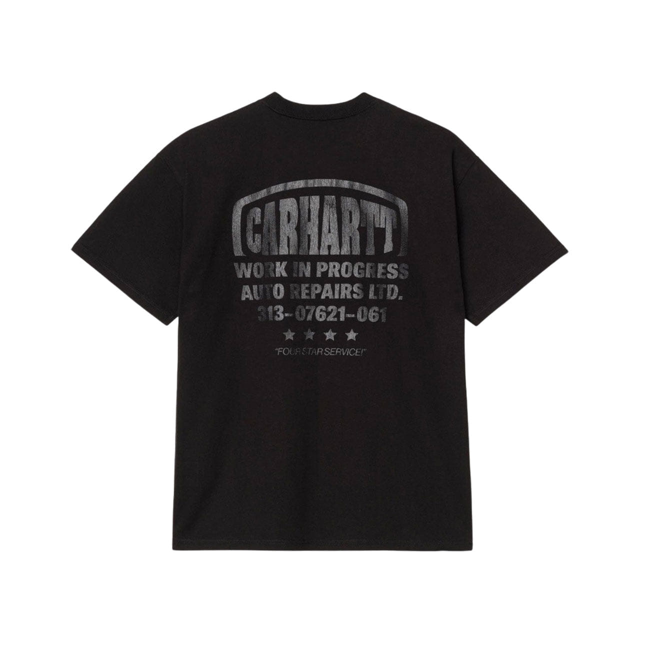 Carhartt WIP Four Star T - Shirt S/S (Black)