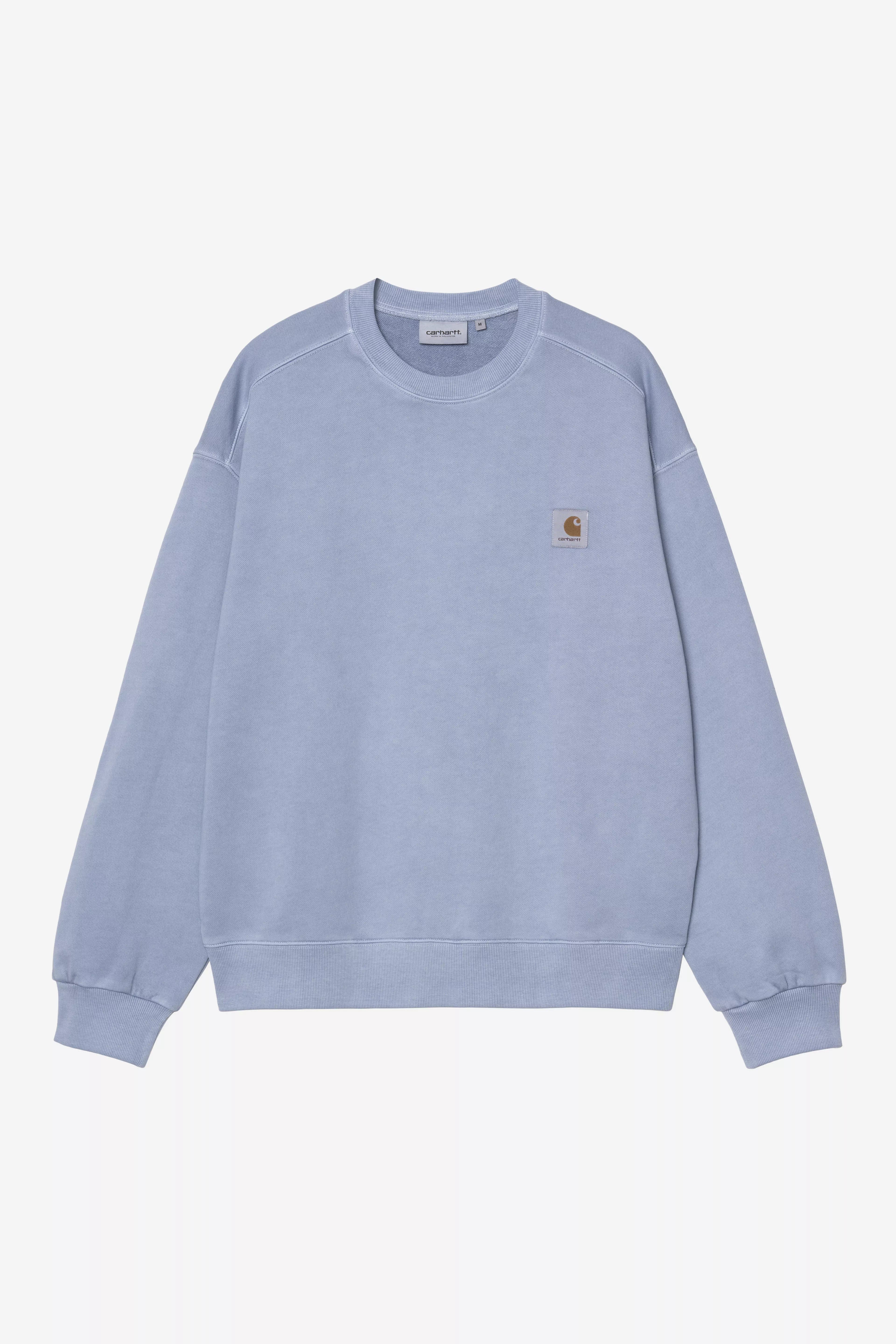 Carhartt WIP Nelson Sweat - Gentle Blue