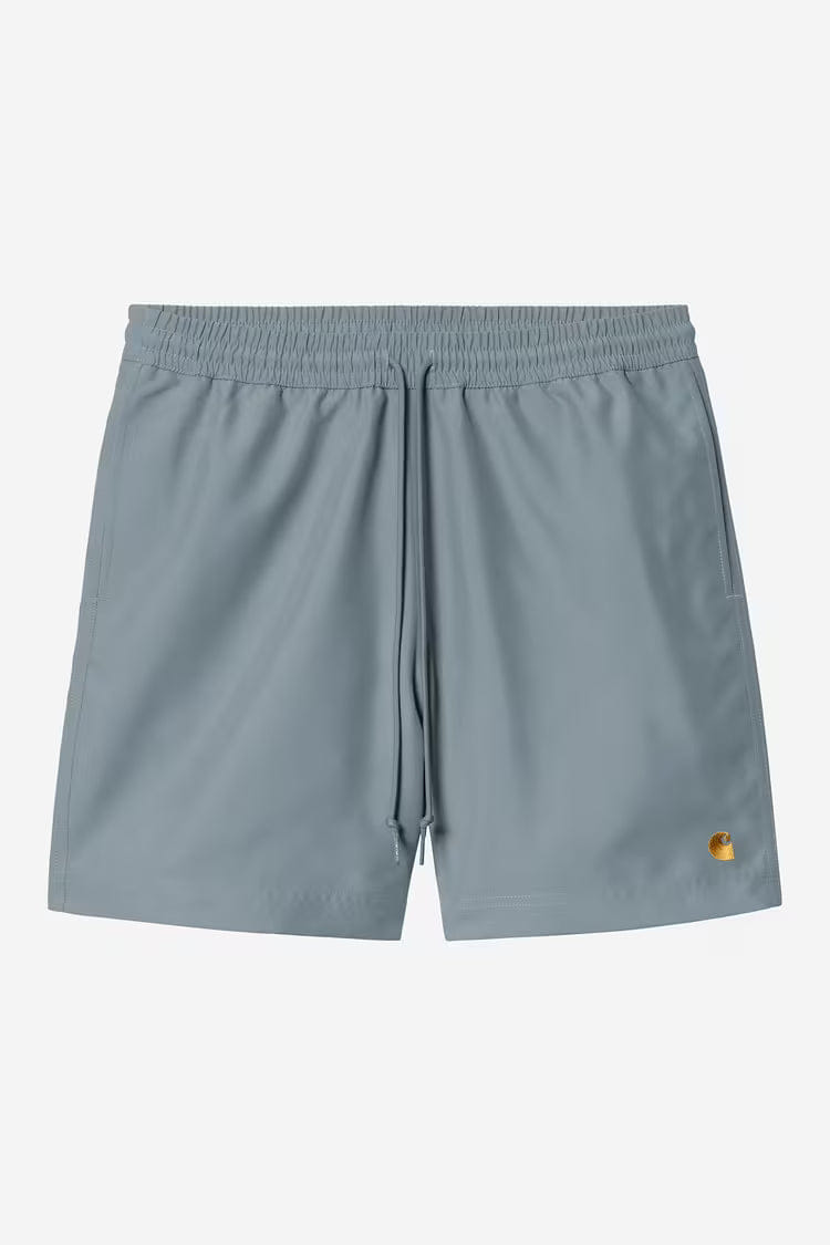 Carhartt WIP Chase Swim Trunks - Velvet Blue / Gold