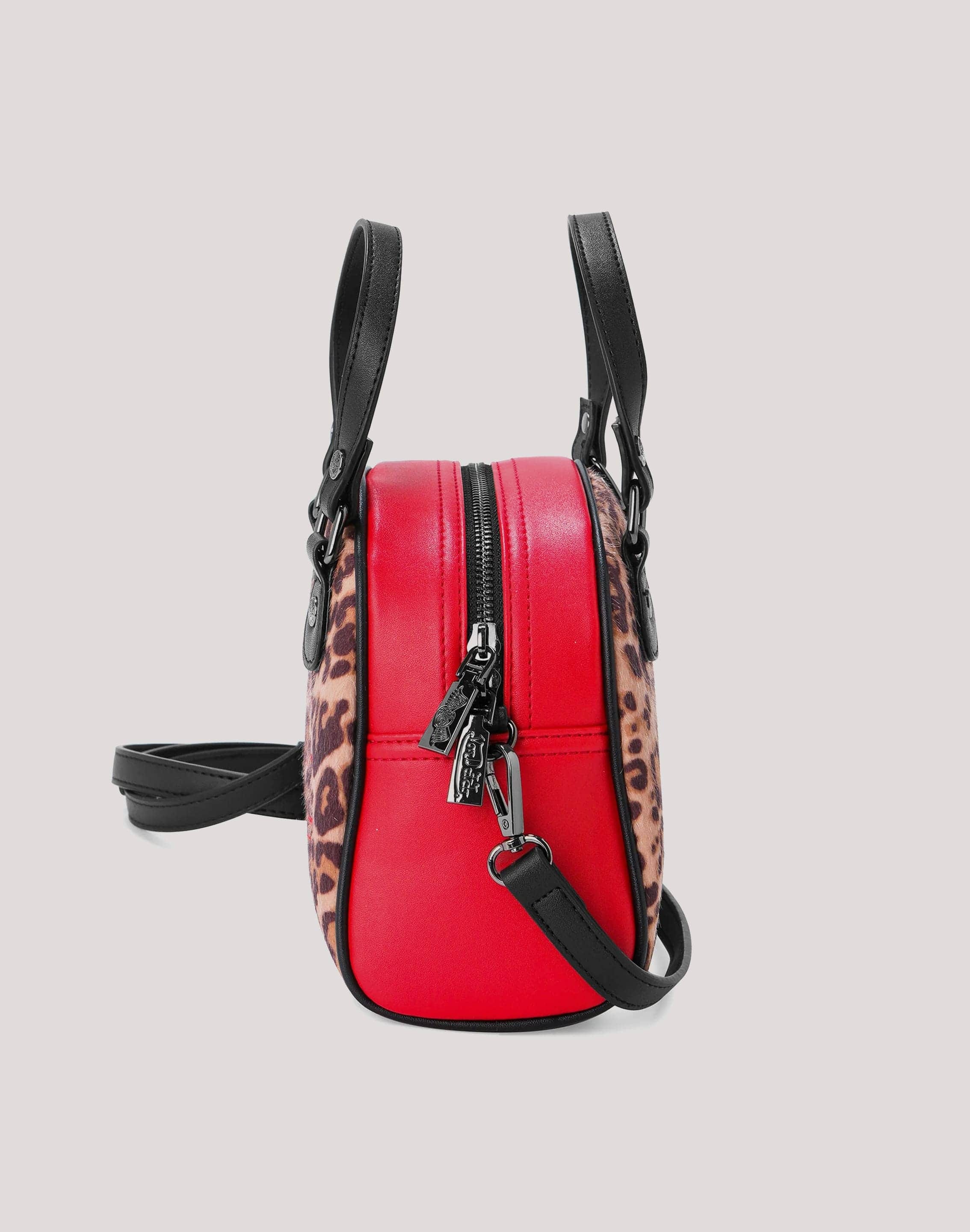 Von Dutch Cheetah Bowler Purse
