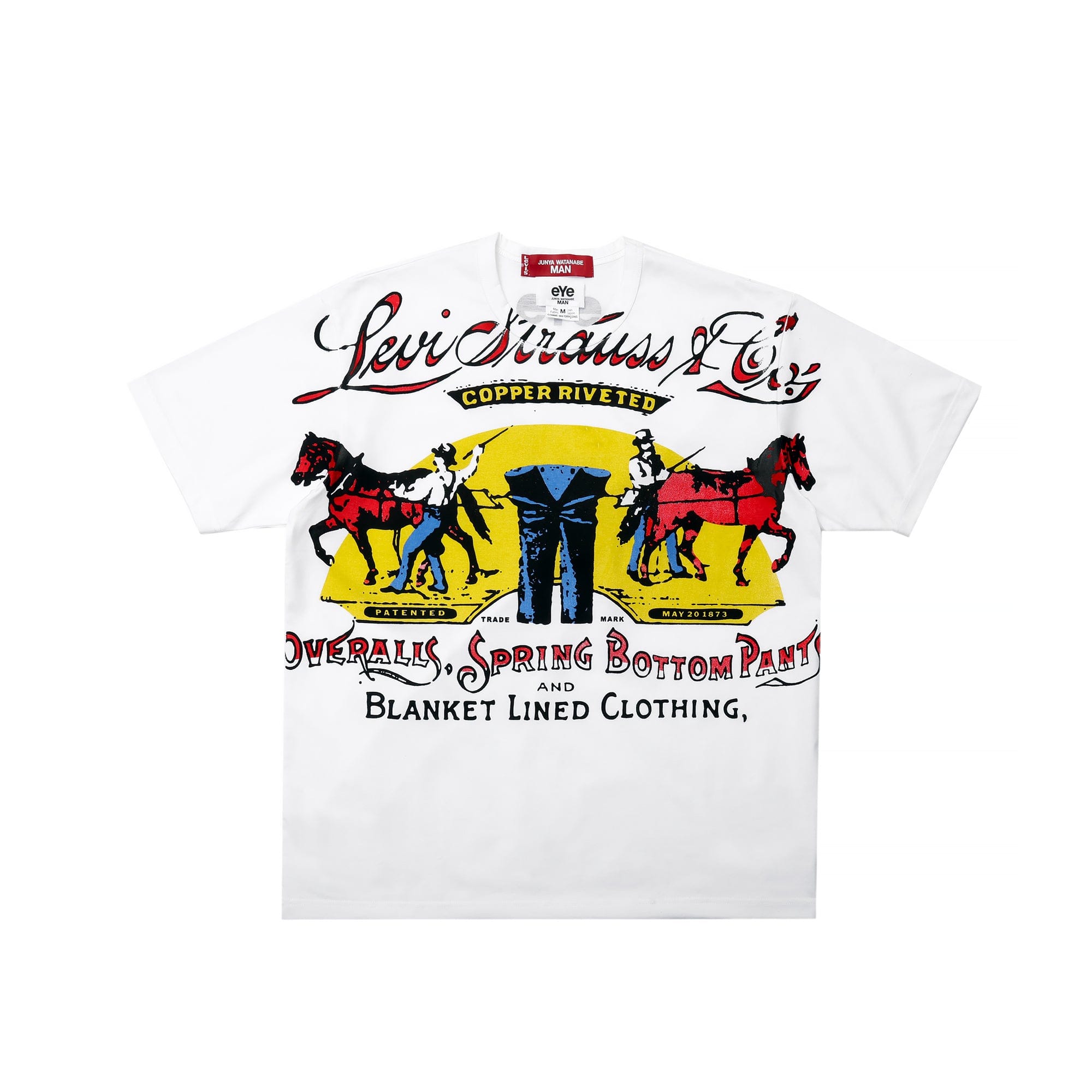 Comme Des Garcons Junya Watanabe MAN x Levis Mens T-Shirt