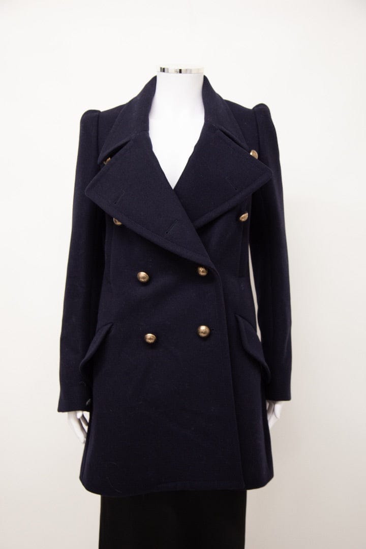 Chloe military coat Navy S
