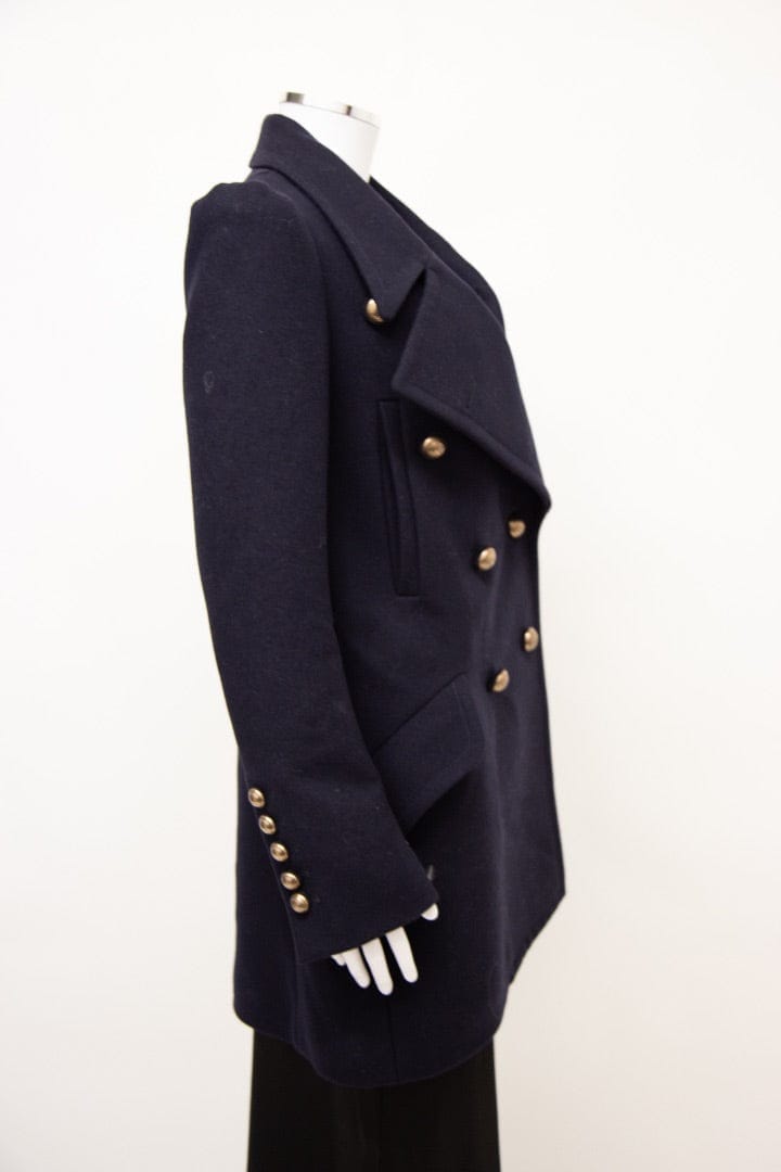 Chloe military coat Navy S