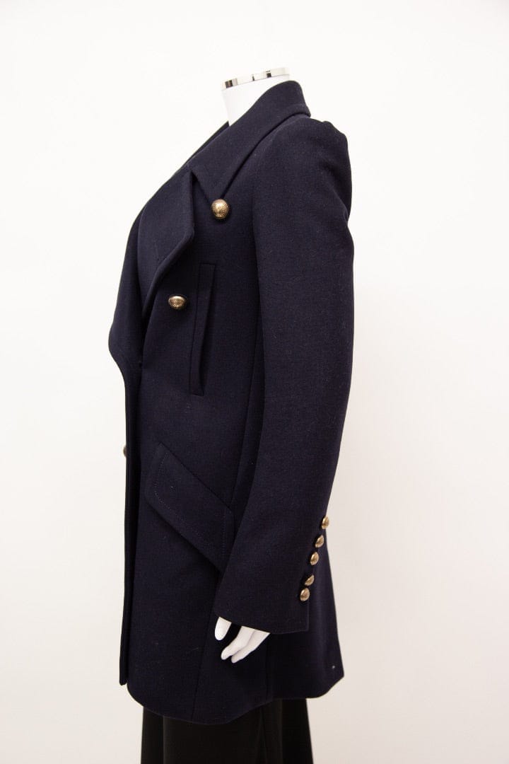 Chloe military coat Navy S