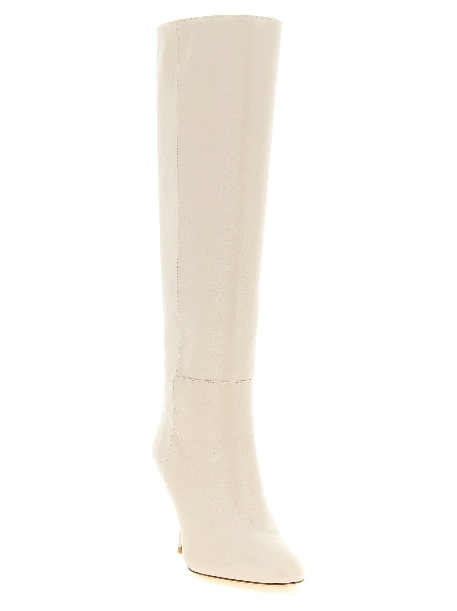 Stuart Weitzman Madison Boots — Cream