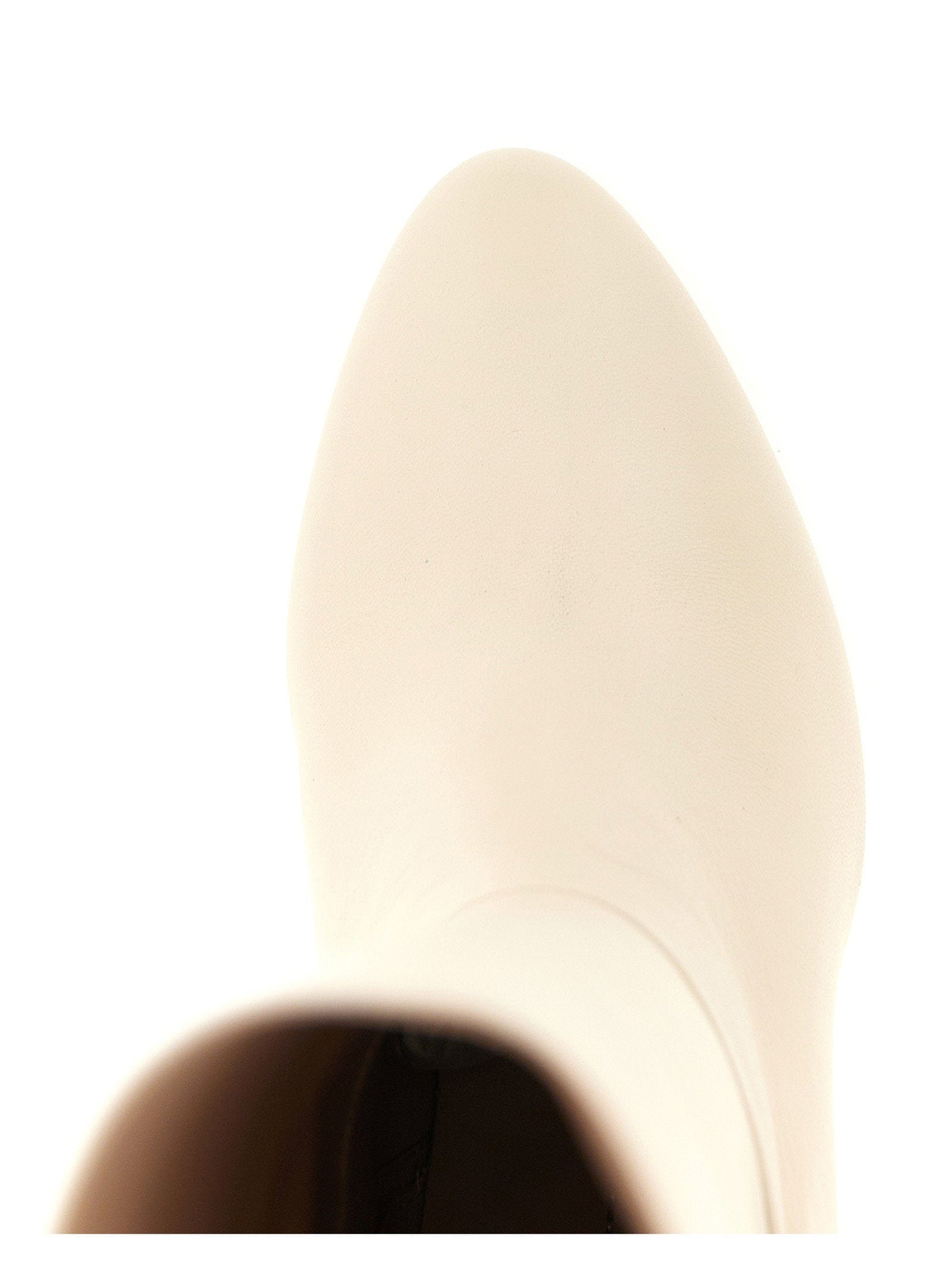 Stuart Weitzman Madison Boots — Cream