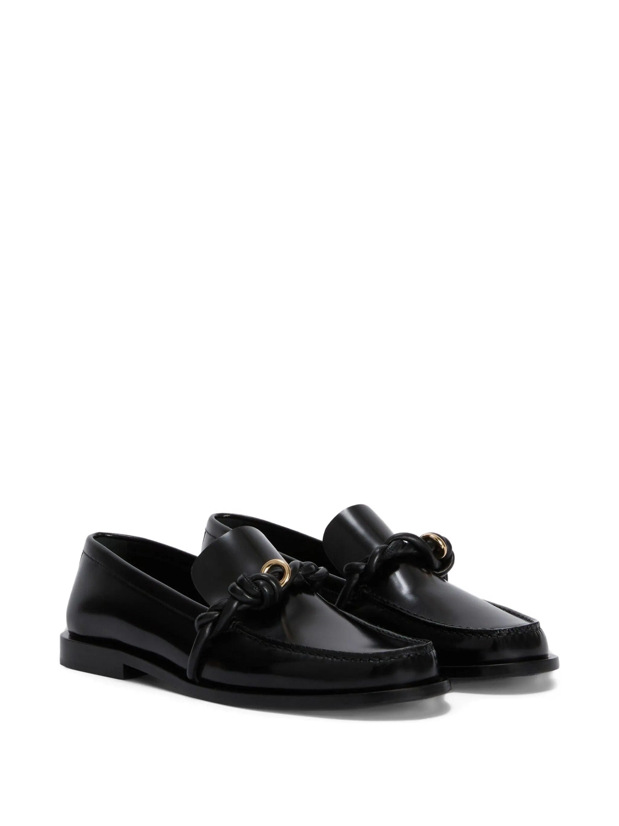 Jil Sander Tangle knotted loafers
