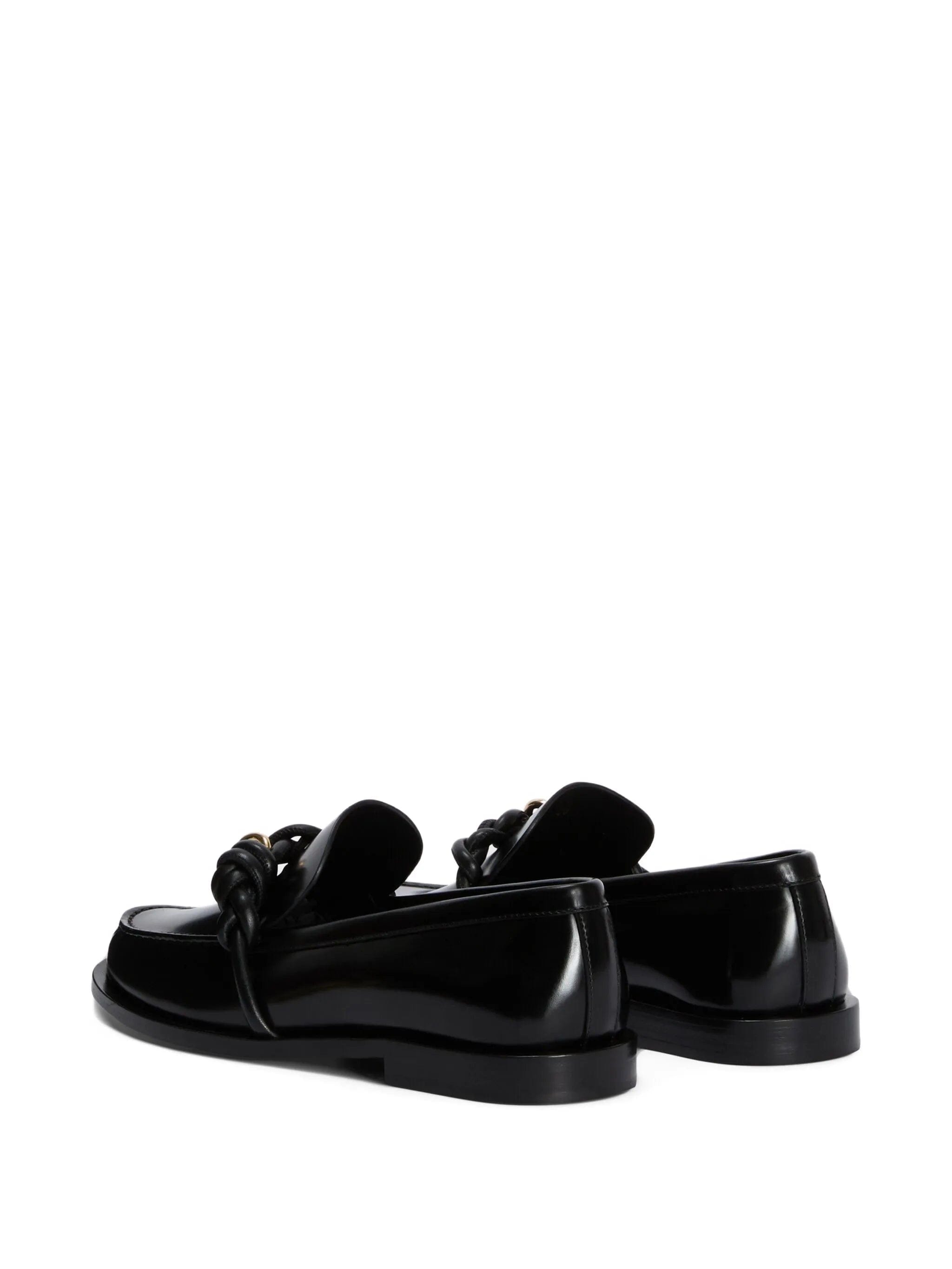 Jil Sander Tangle knotted loafers