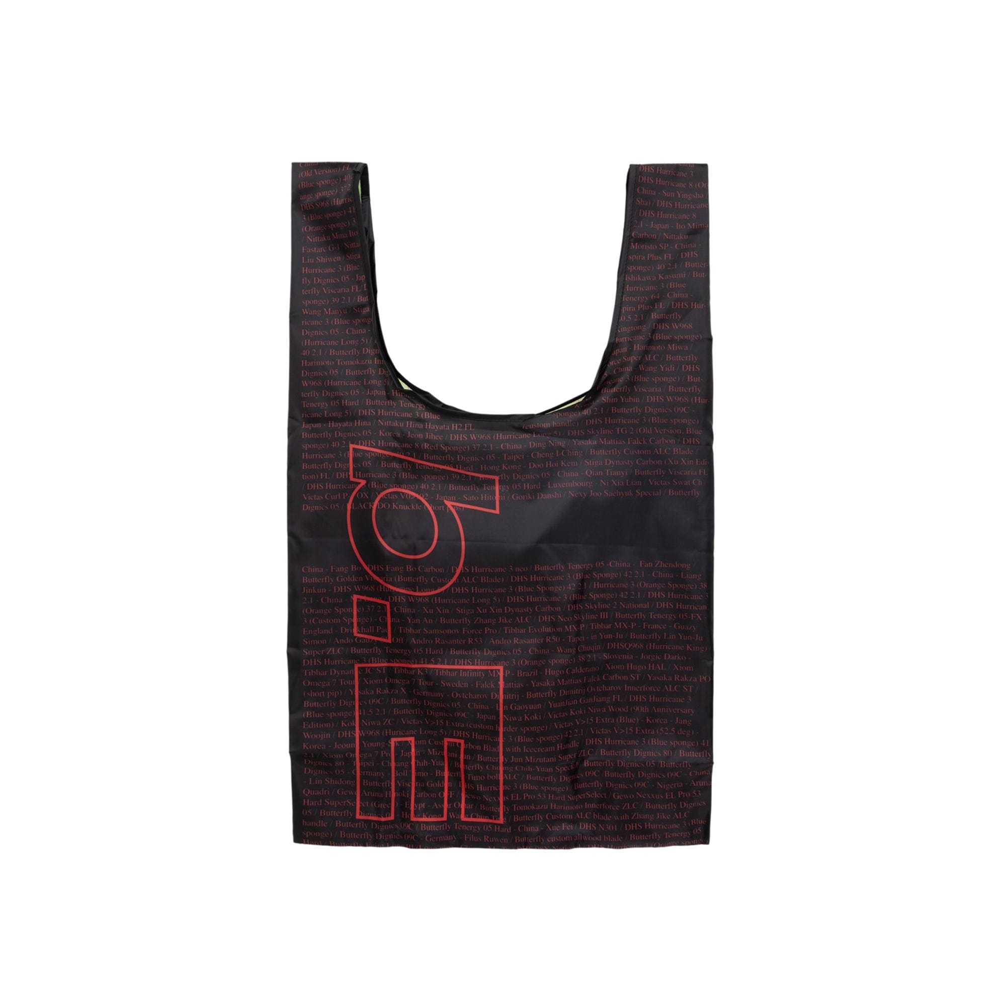 Lttt b.Eautiful Times Reusable Bag - Black/Lime
