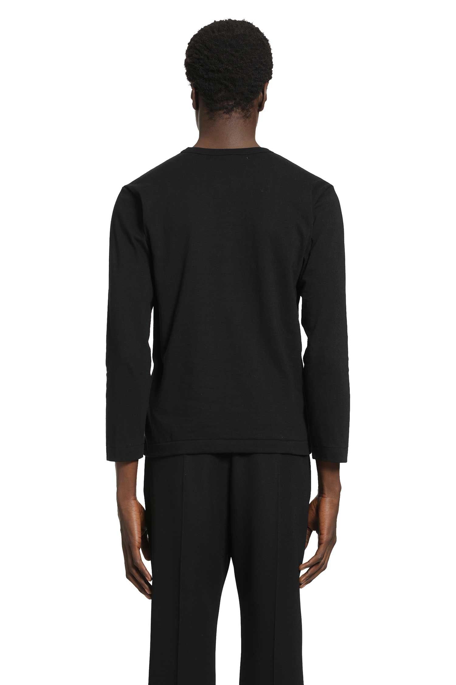 Comme Des Garcons Heart Long Sleeve T - Shirt